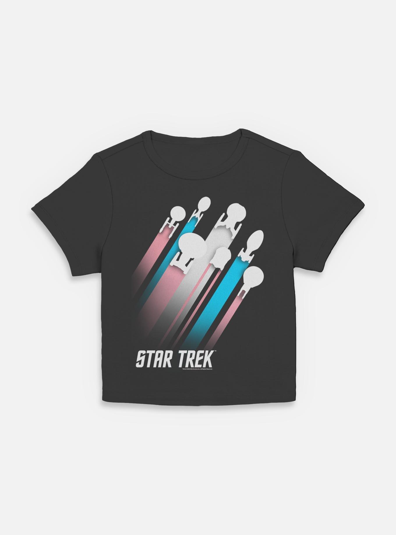 Star Trek Trans Pride Fleet Stripes Womens Baby T-Shirt, , hi-res