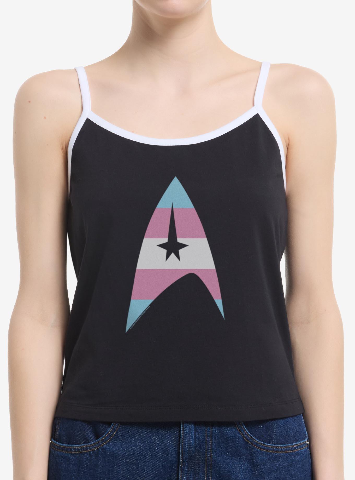 Star Trek Trans Flag Logo Womens Cami, , hi-res