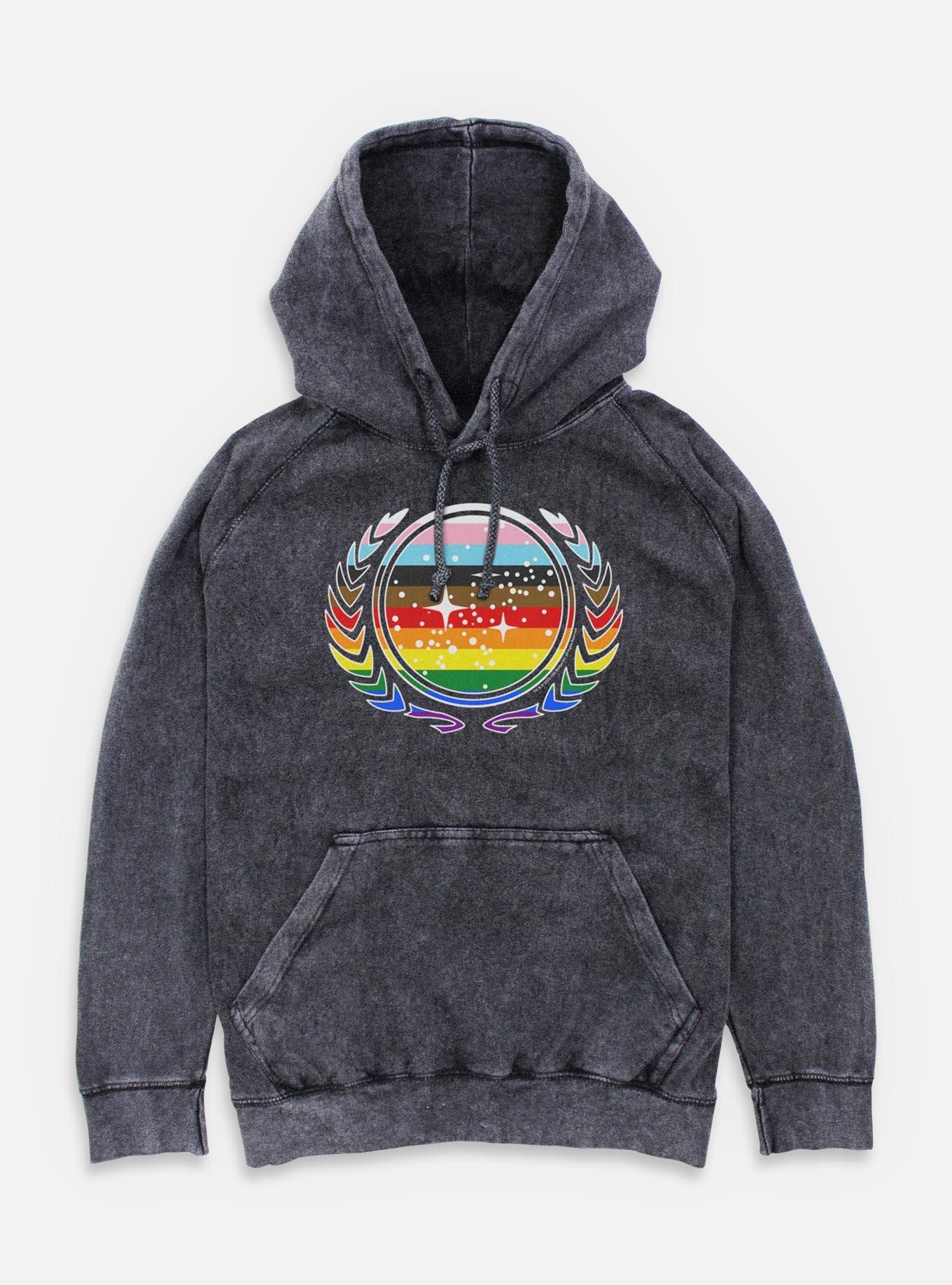 Star Trek Federation Pride Mineral Wash Hoodie, , hi-res