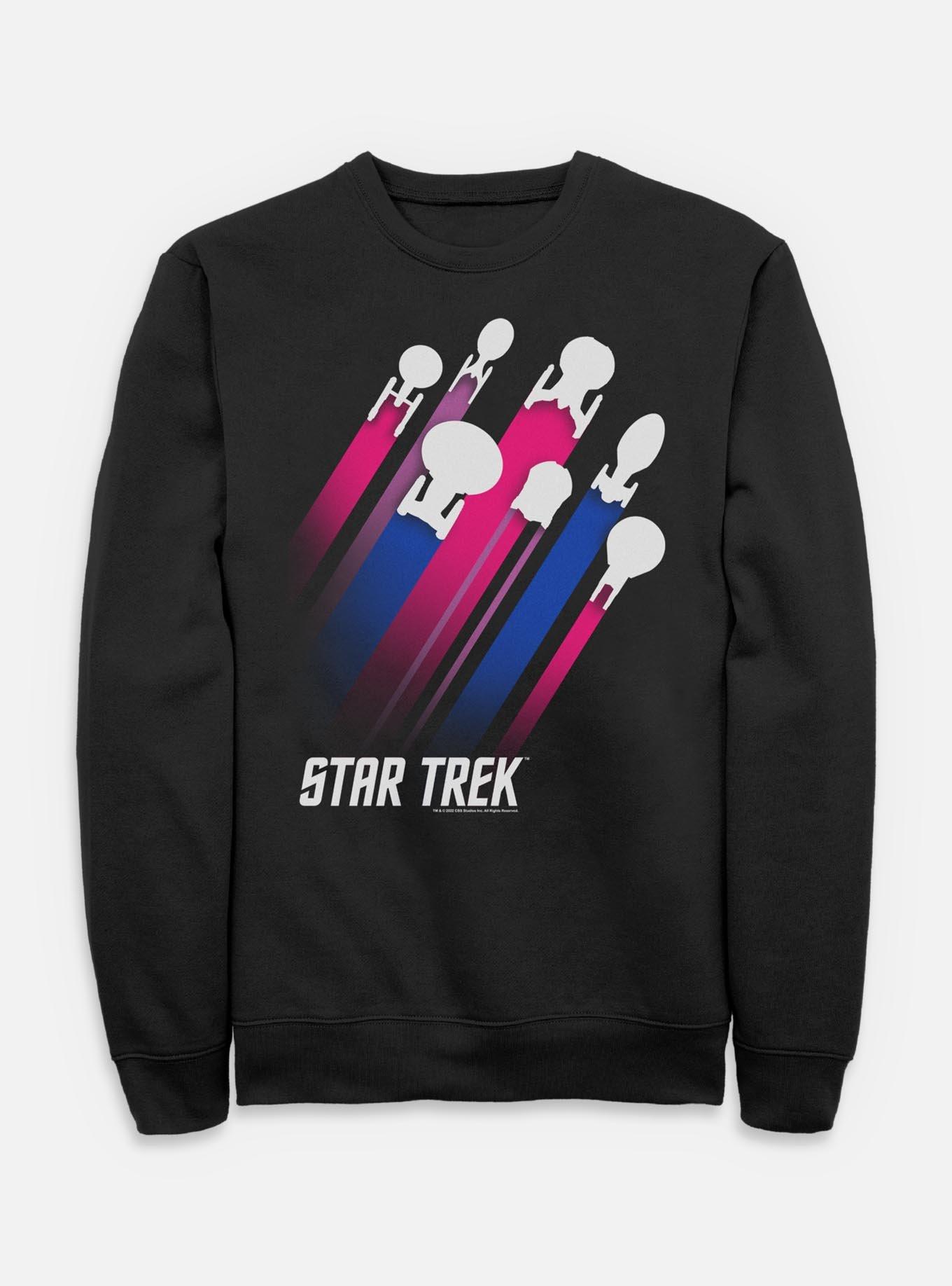 Star Trek Bisexual Pride Fleet Stripes Sweatshirt, , hi-res