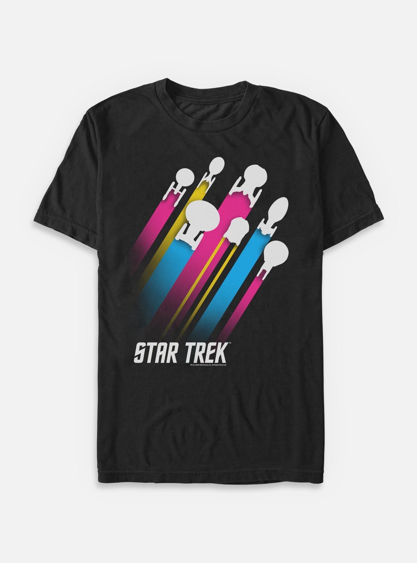 Star Trek Pan Pride Fleet Stripes T-Shirt, , hi-res