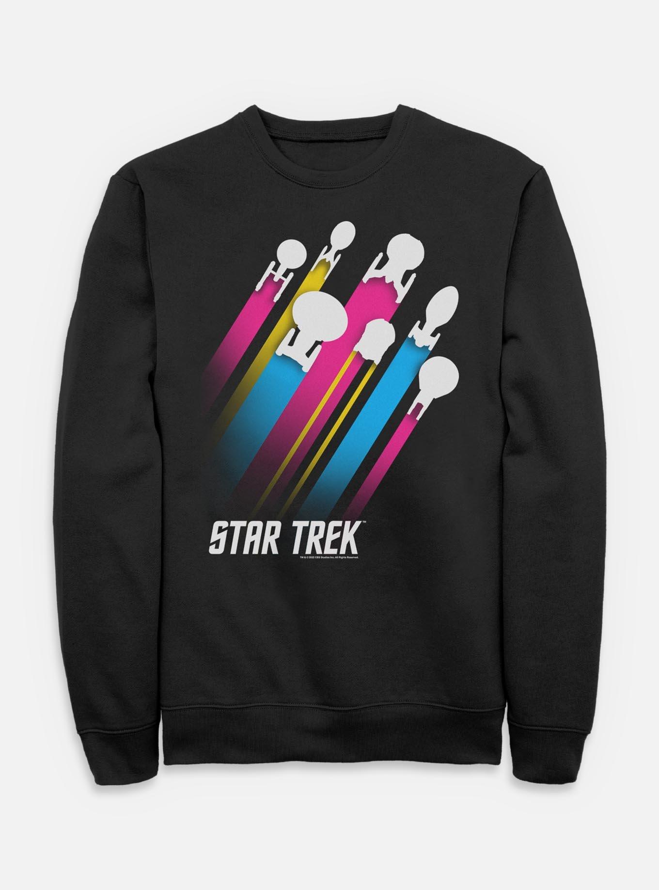 Star Trek Pan Pride Fleet Stripes Sweatshirt, , hi-res