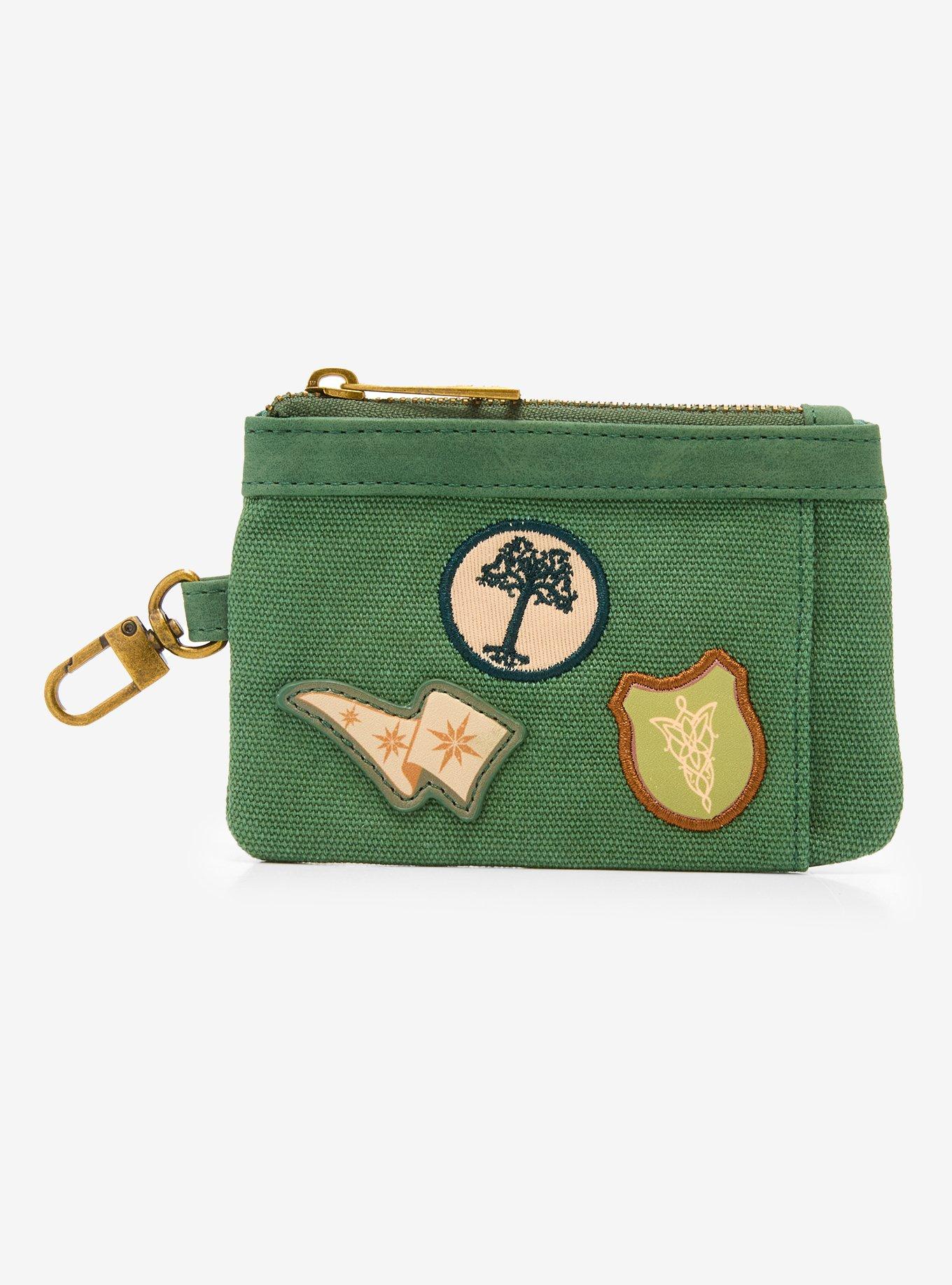 The Lord of the Rings Patches Canvas Cardholder- BoxLunch Exclusive, , hi-res