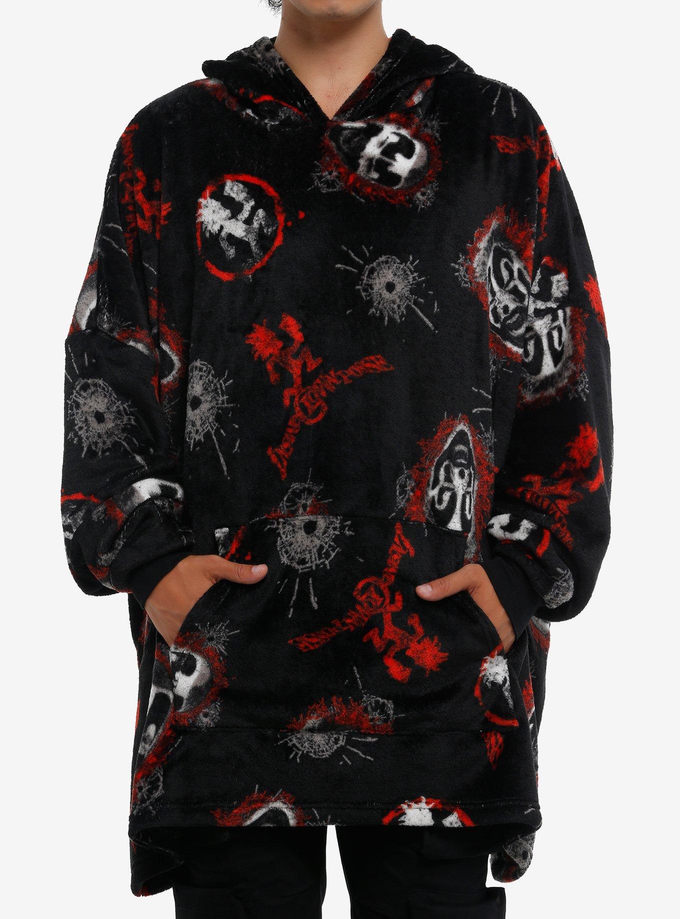 Insane Clown Posse Icons Plush Oversized Hoodie, , hi-res