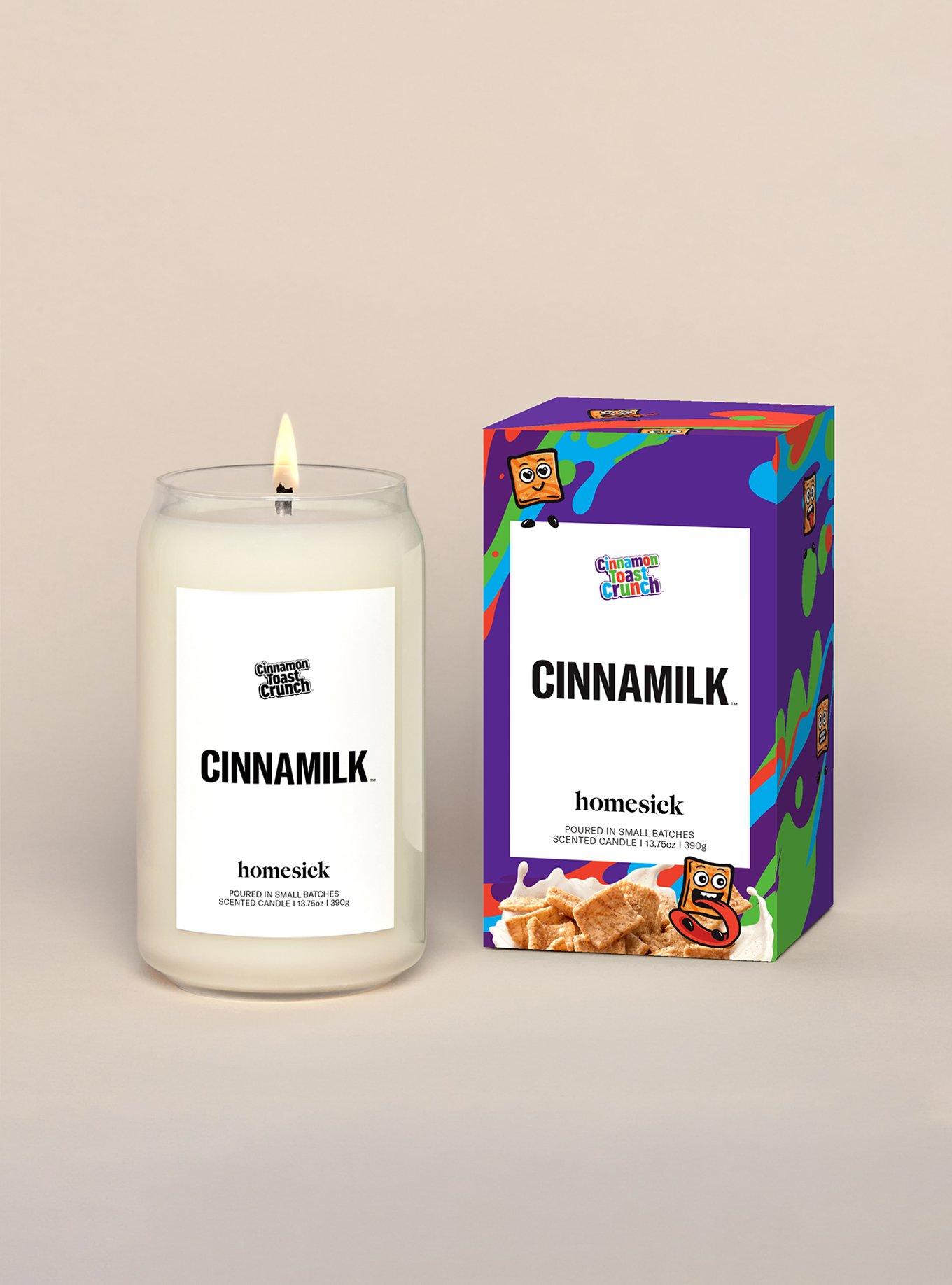 Homesick Cinnamon Toast Crunch Cinnamilk Candle, , hi-res