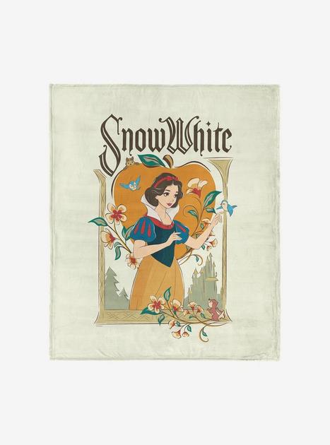 Disney Snow White Big Apple 50x60" Silk Touch Throw Blanket | Hot Topic