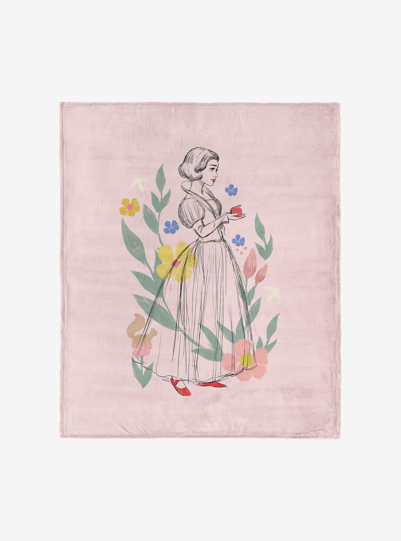 Disney Snow White Woodland Snow White 60x80" Silk Touch Throw Blanket, , hi-res