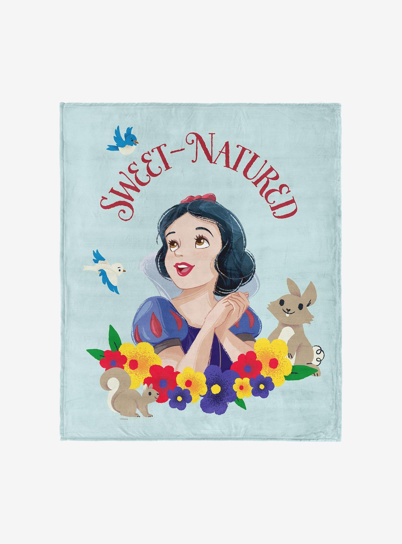 Disney Snow White Sweet Natured 40x50" Silk Touch Throw Blanket, , hi-res