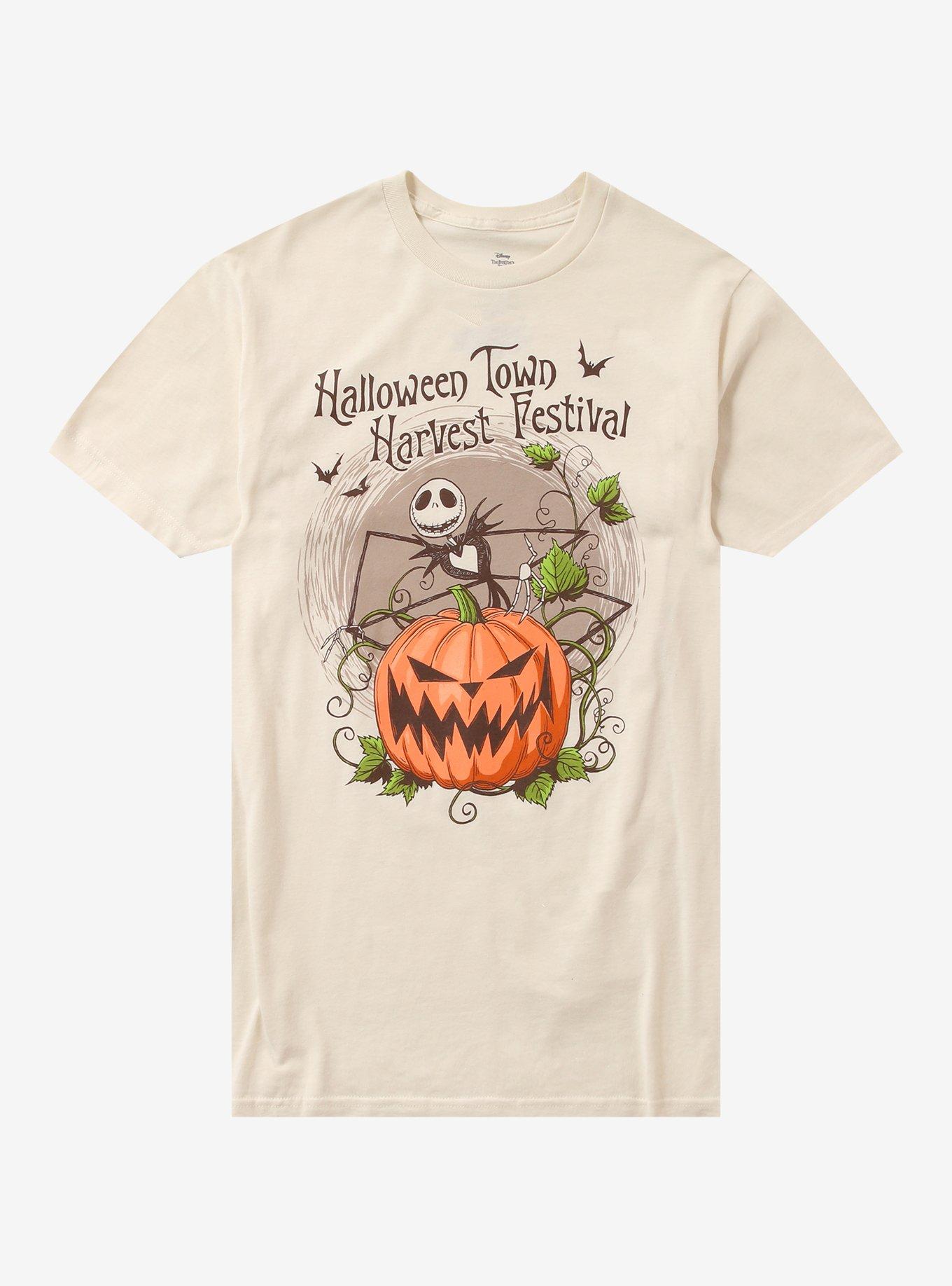 The Nightmare Before Christmas Pumpkin Harvest Girls T-Shirt, , hi-res