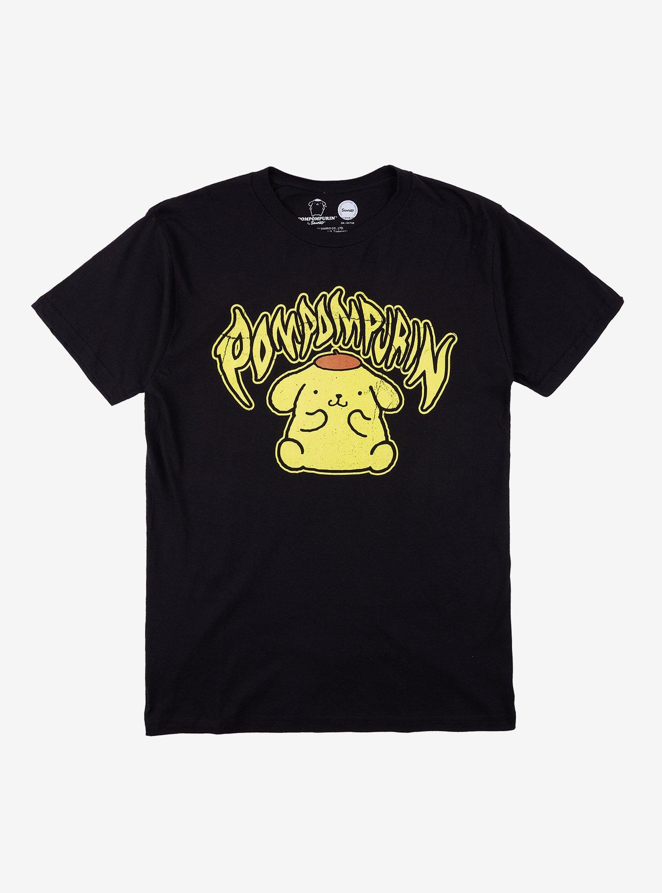 Pompompurin Metal Sitting Girls T-Shirt, , hi-res
