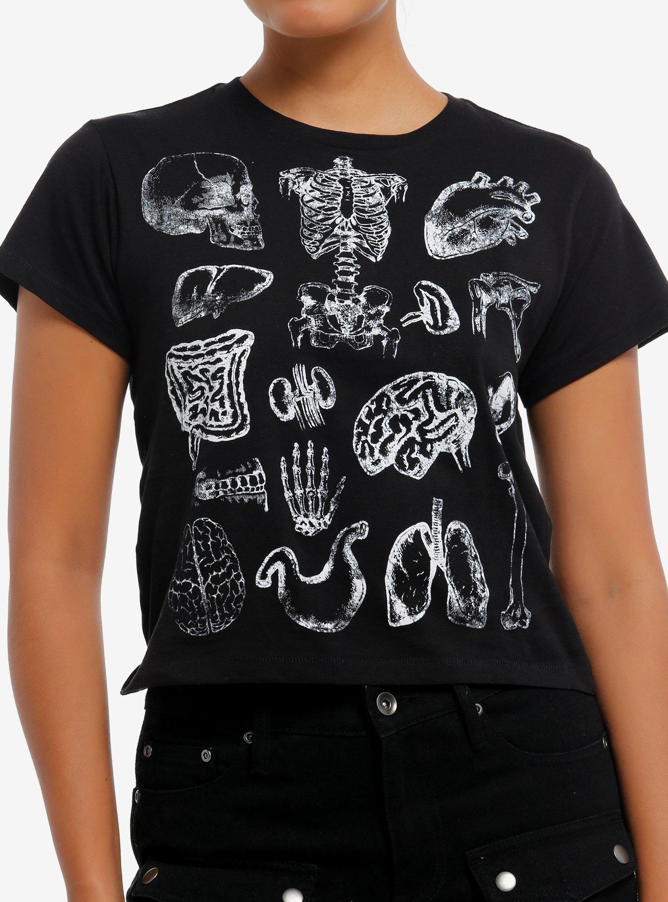 Anatomy Grid Girls Baby T-Shirt By Goodie Two Sleeves, , hi-res