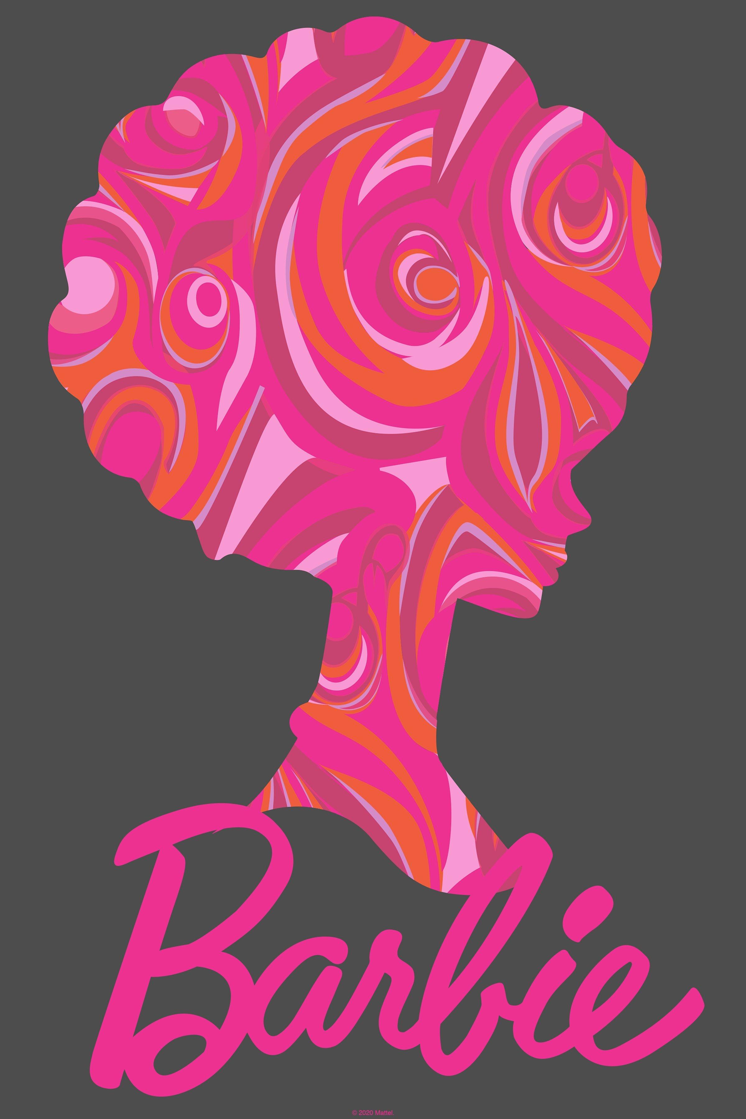Barbie Afro Barbie Silhouette Poster, , hi-res
