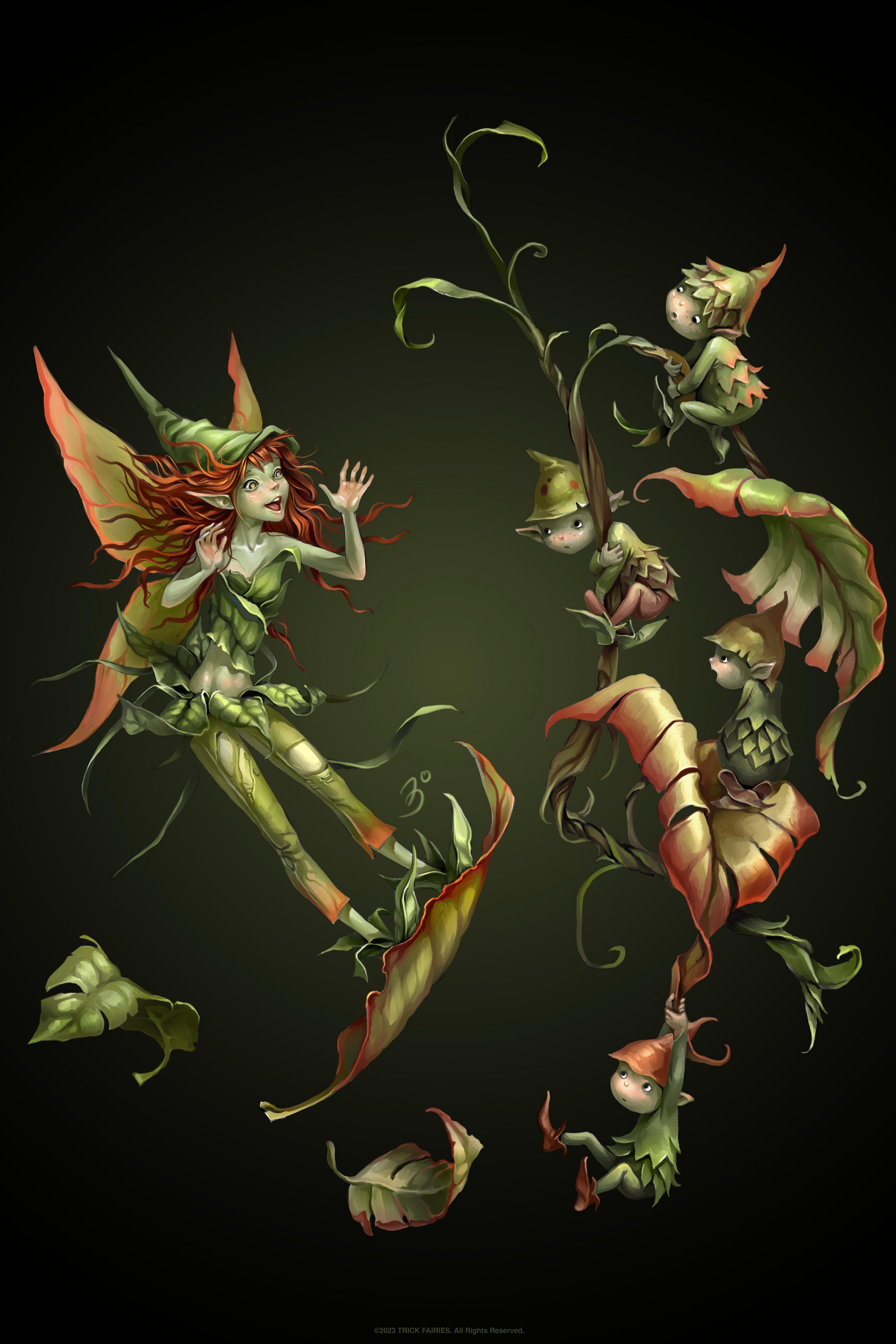 Fairies By Trick Leaf Fairy Poster, , hi-res