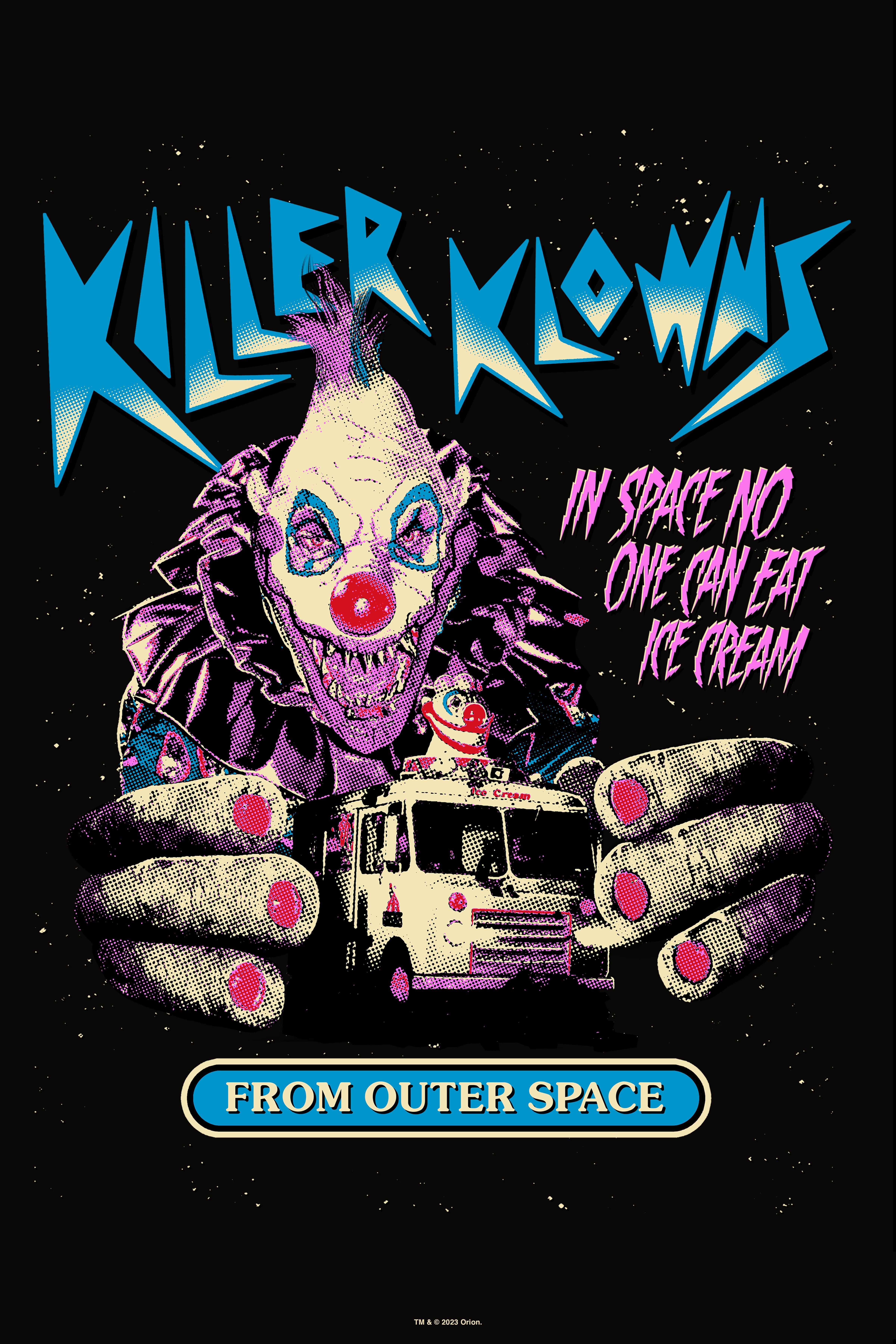 Killer Klowns From Outer Space Klownzilla Poster, , hi-res