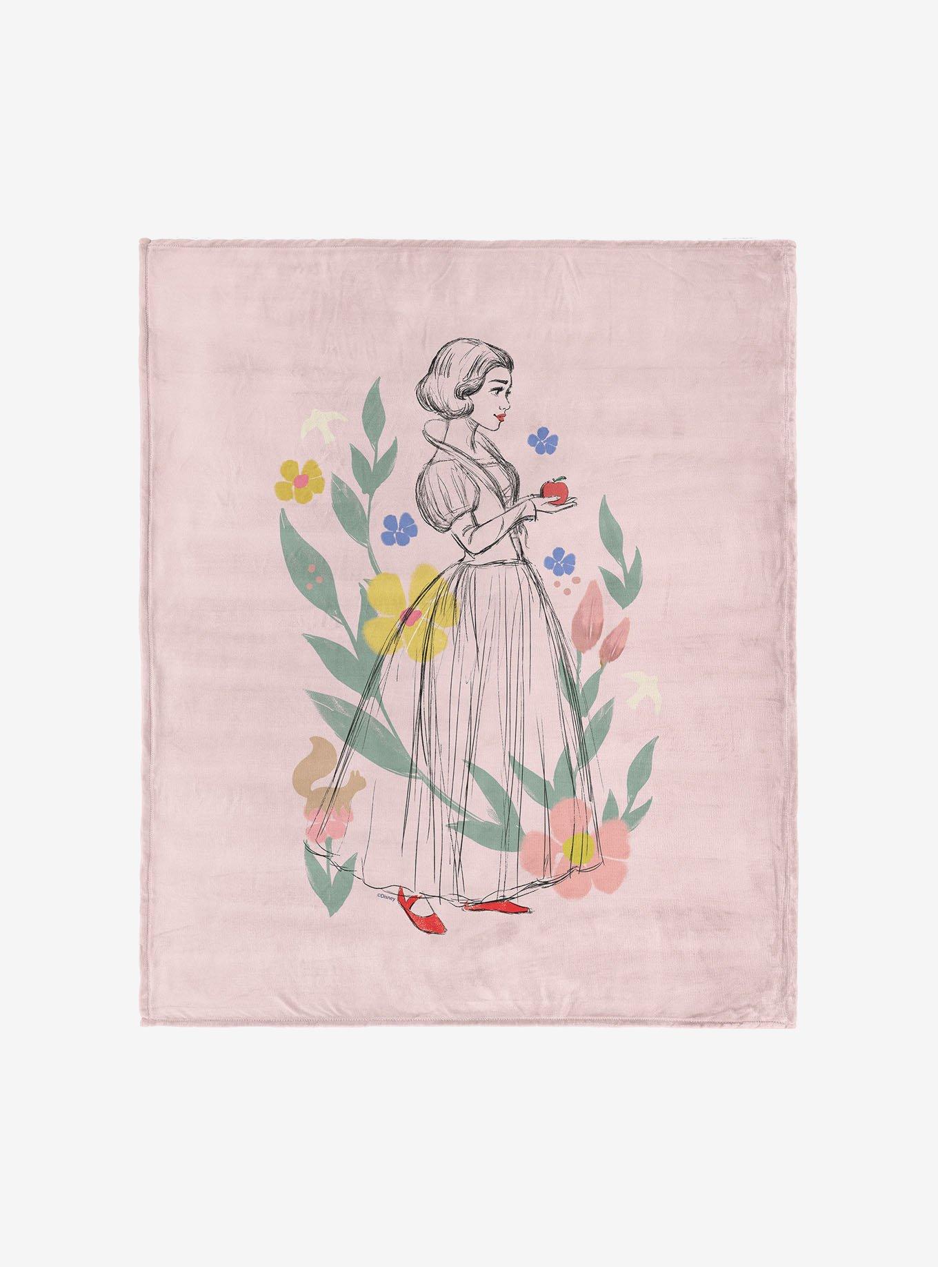 Disney Snow White Woodland Snow White 50x60" Silk Touch Throw Blanket, , hi-res