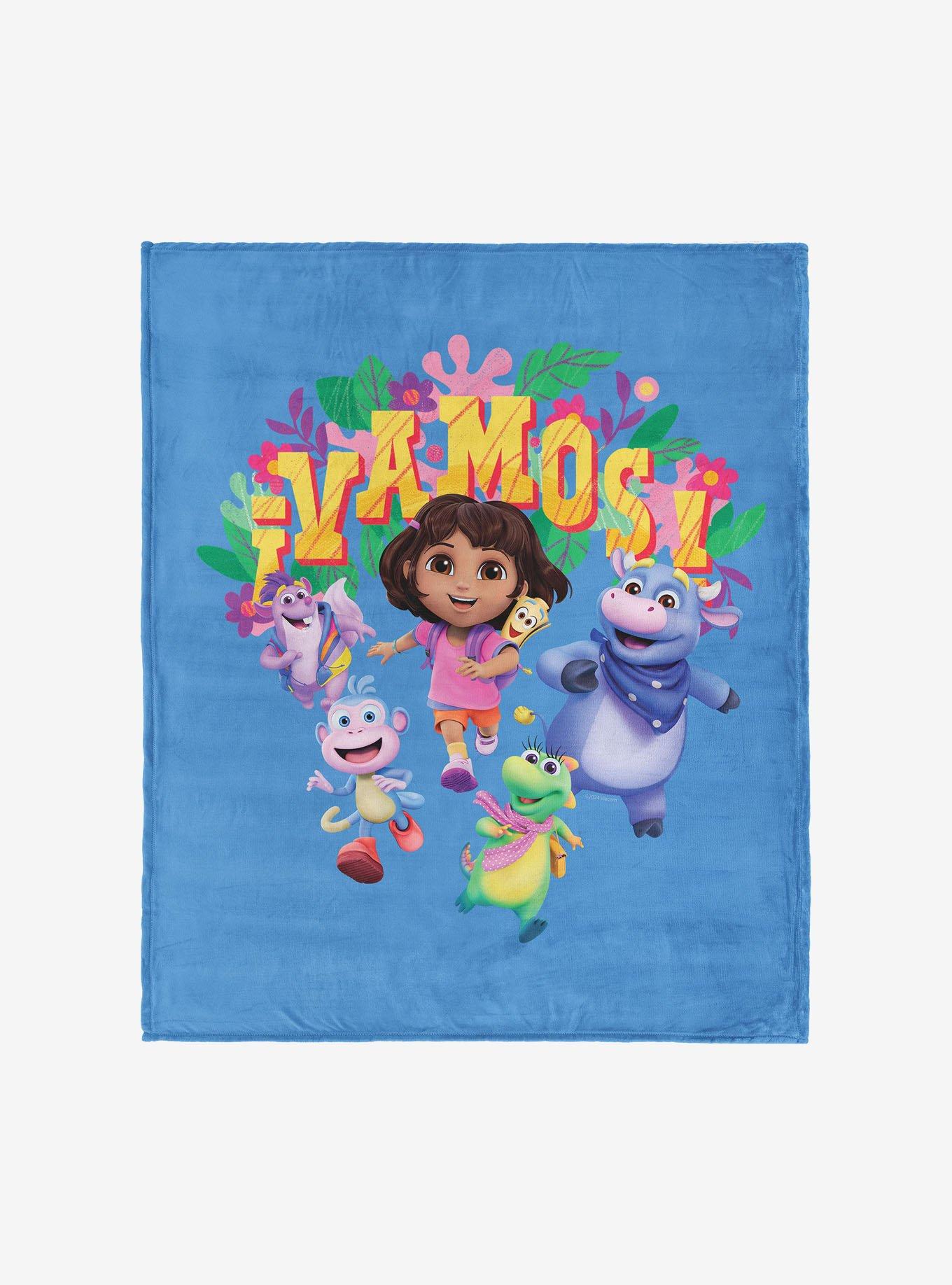 Dora The Explorer Vamos 50x60" Silk Touch Throw Blanket, , hi-res
