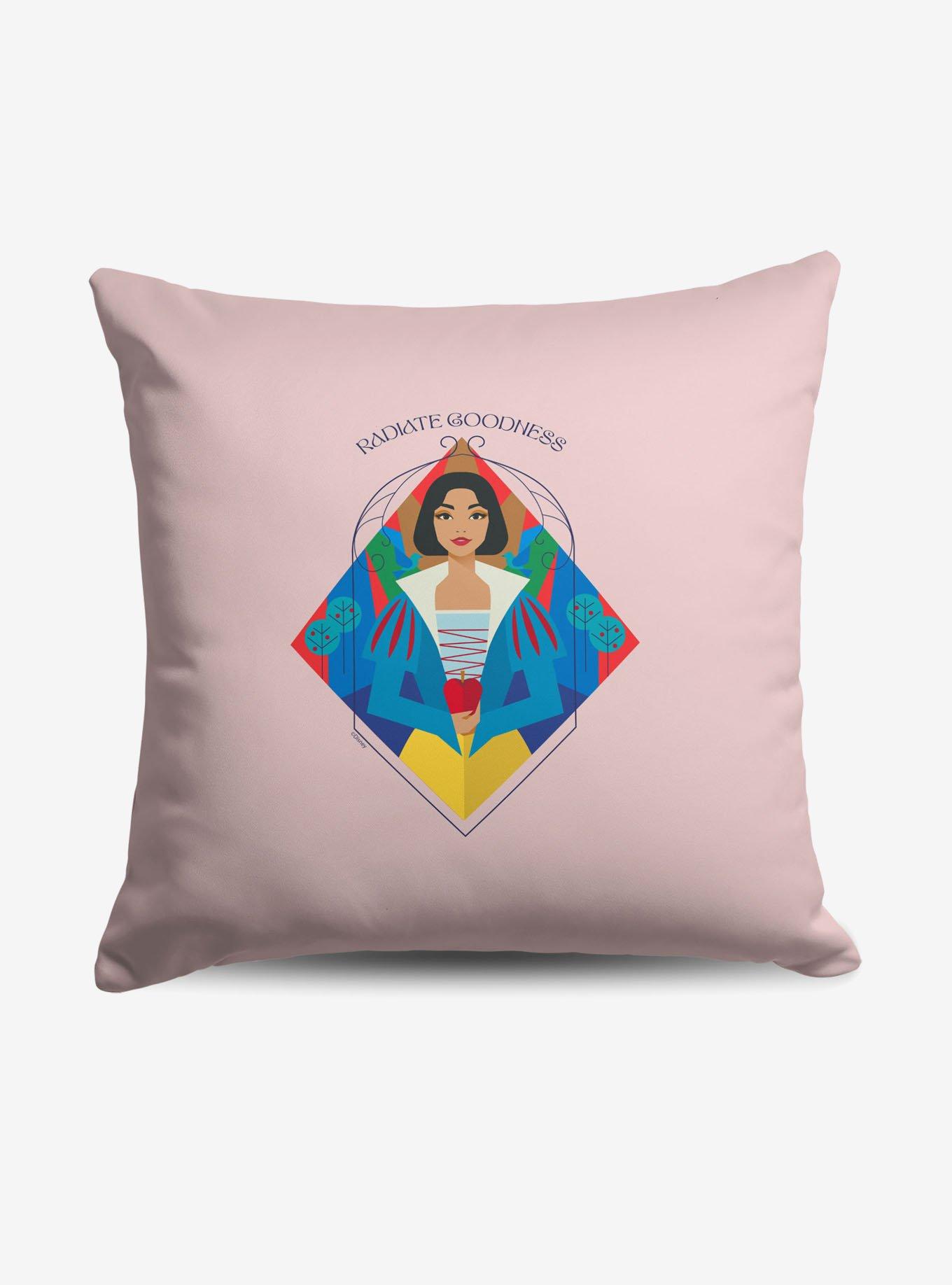 Disney Snow White Radiate Goodness Printed Throw Pillow, , hi-res
