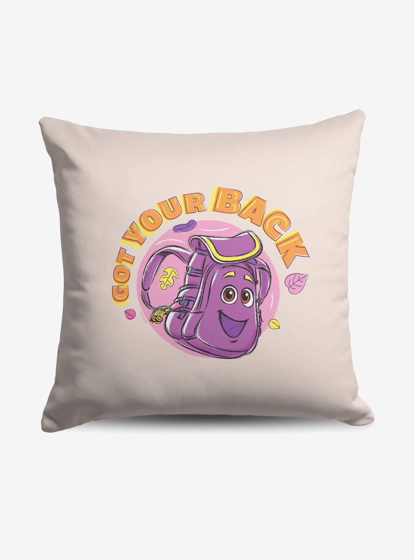 Dora The Explorer Got Your Backpack Throw Pillow, , hi-res