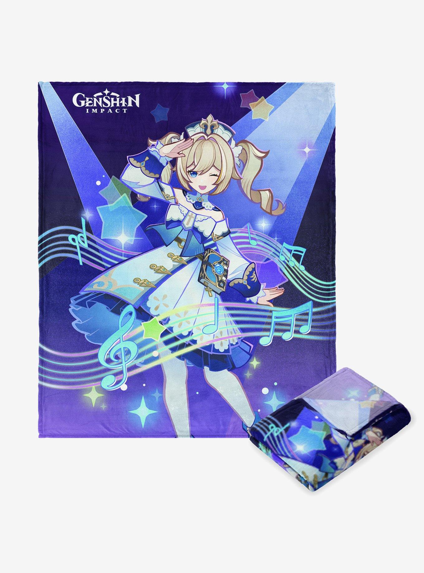 Genshin Impact Character 006 Barbara Silk Touch Throw Blanket, , hi-res