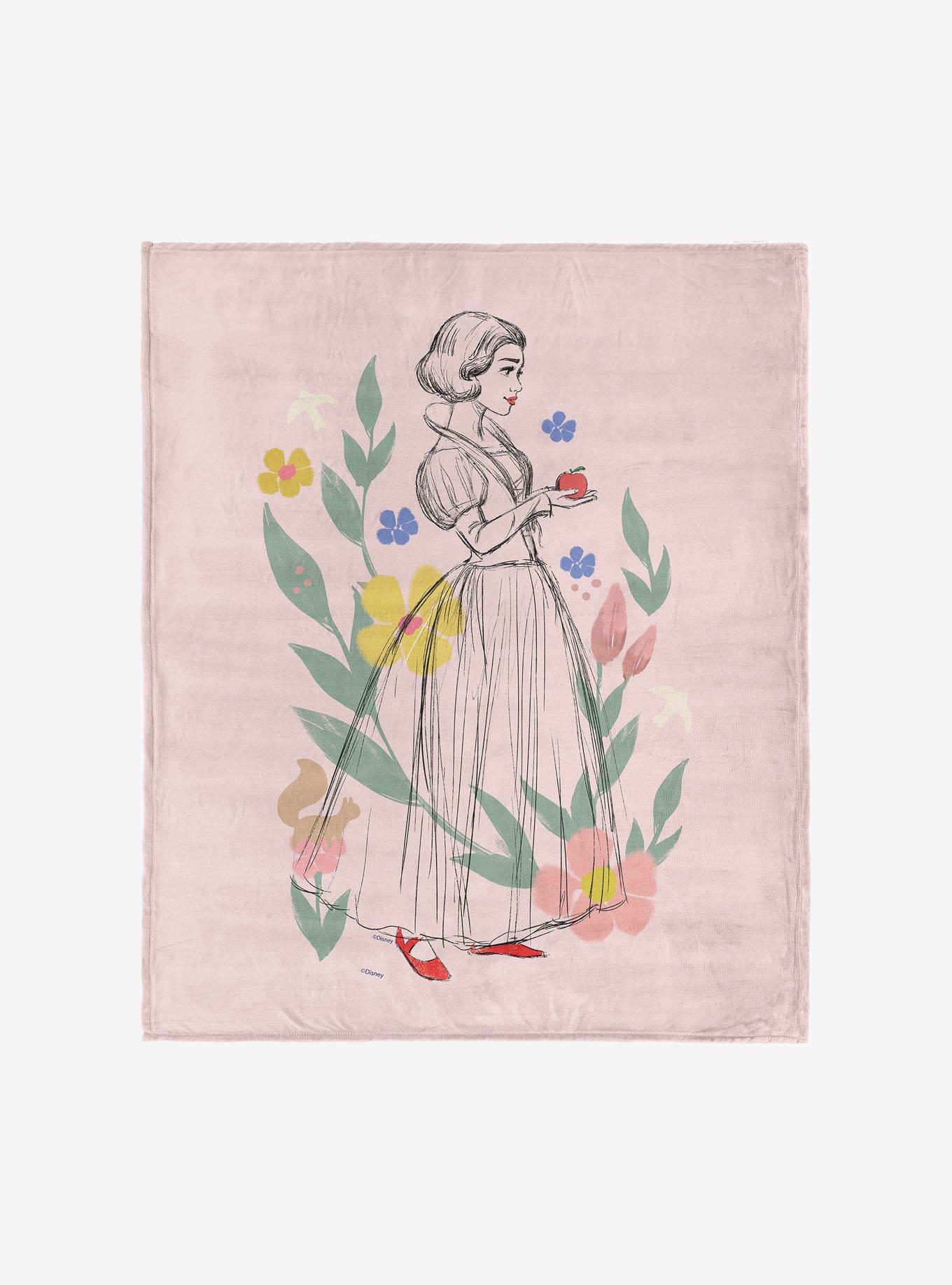 Disney Snow White Woodland Snow White 40x50" Silk Touch Throw Blanket, , hi-res
