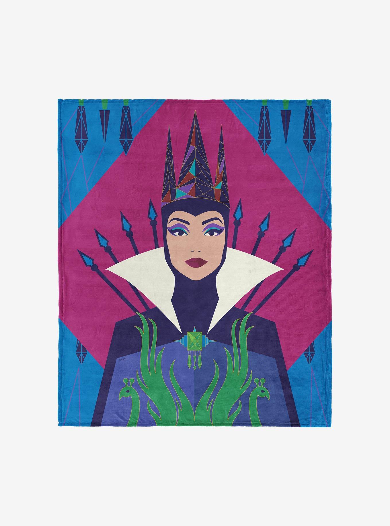 Disney Snow White Geometric Evil Queen 40x50" Silk Touch Throw Blanket, , hi-res