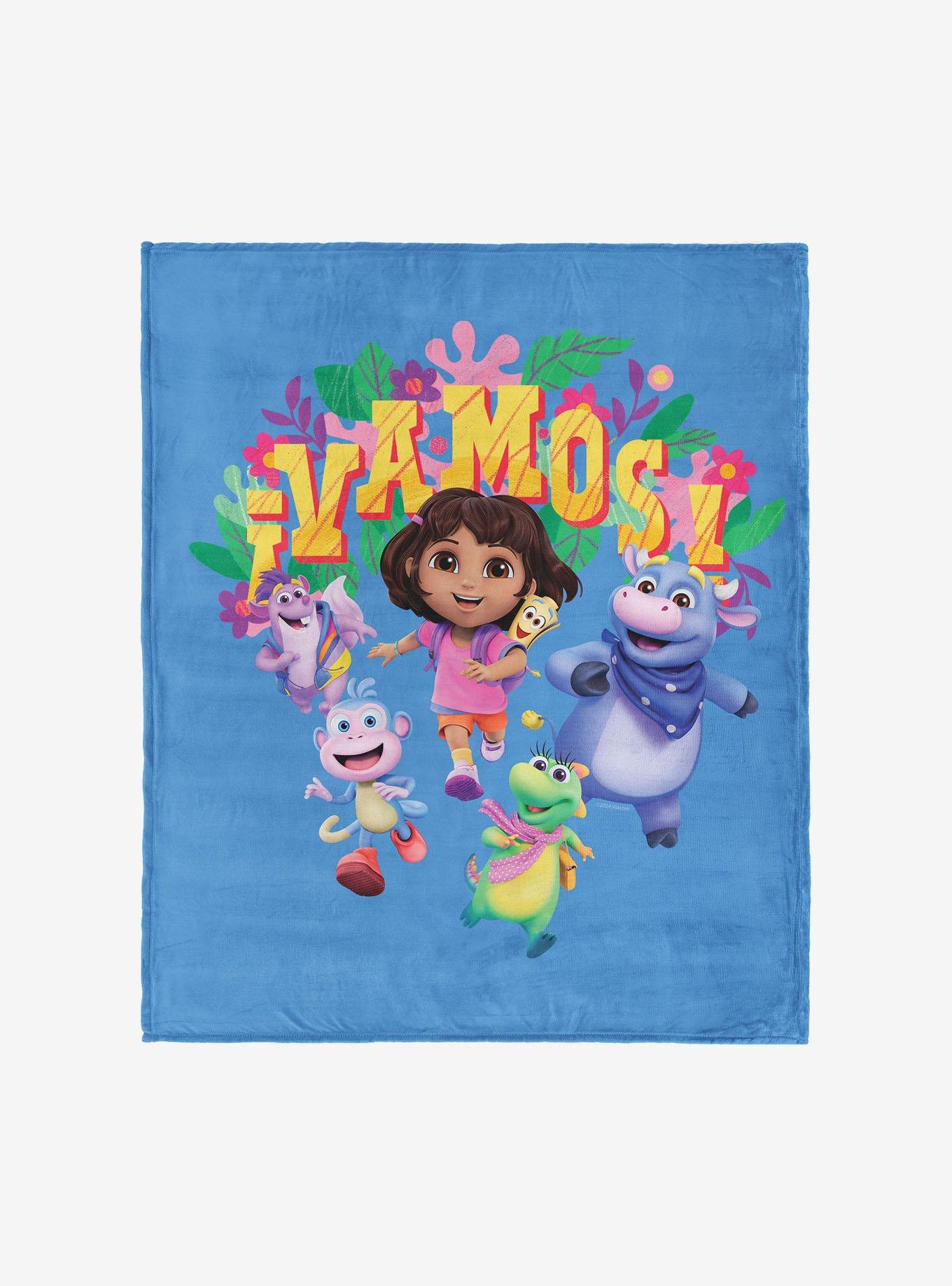 Dora The Explorer Vamos 40x50" Silk Touch Throw Blanket, , hi-res