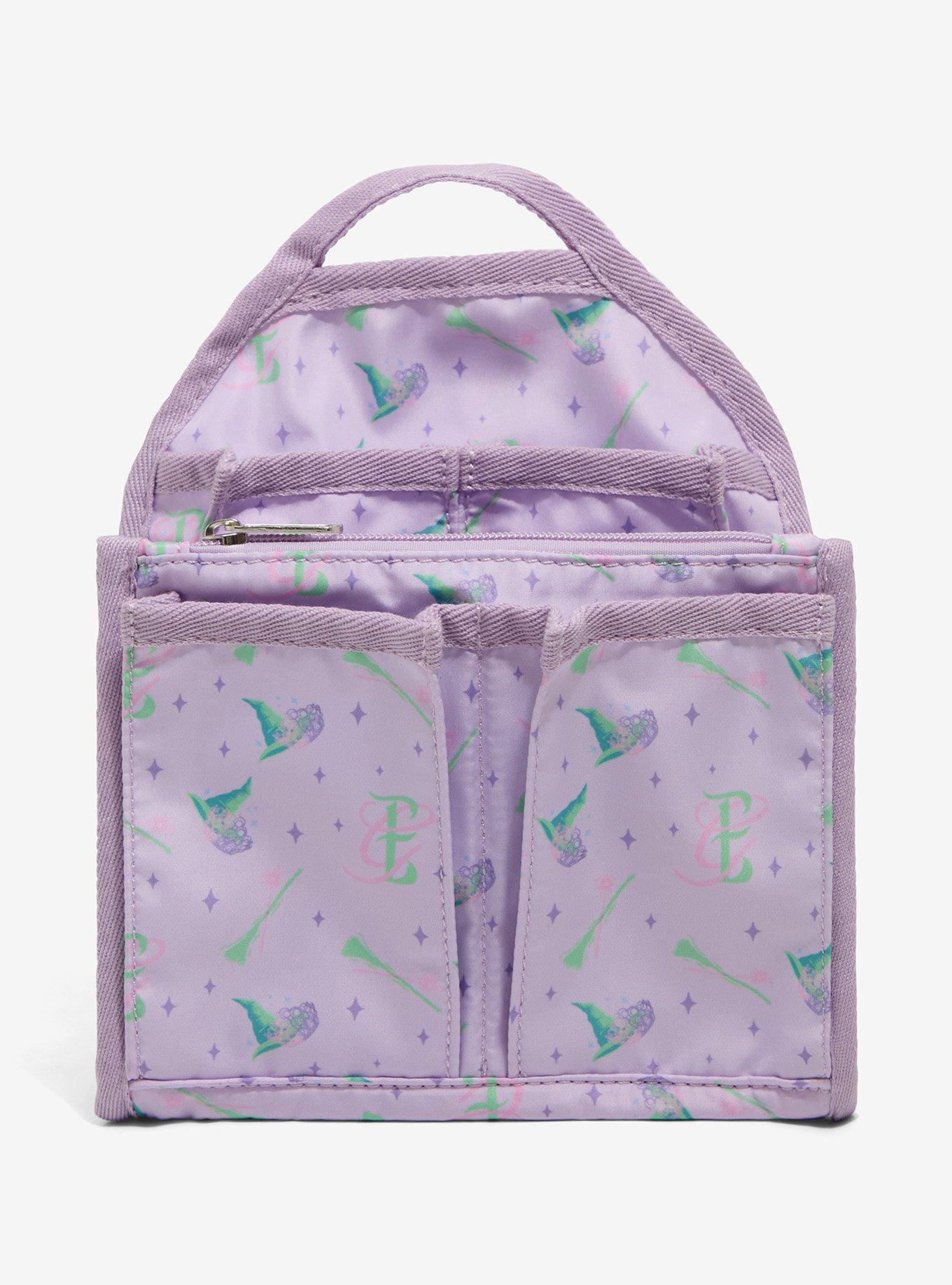 Wicked Elphaba & Glinda Icons Allover Print Mini Backpack Organizer - BoXLunch Exclusive, , hi-res