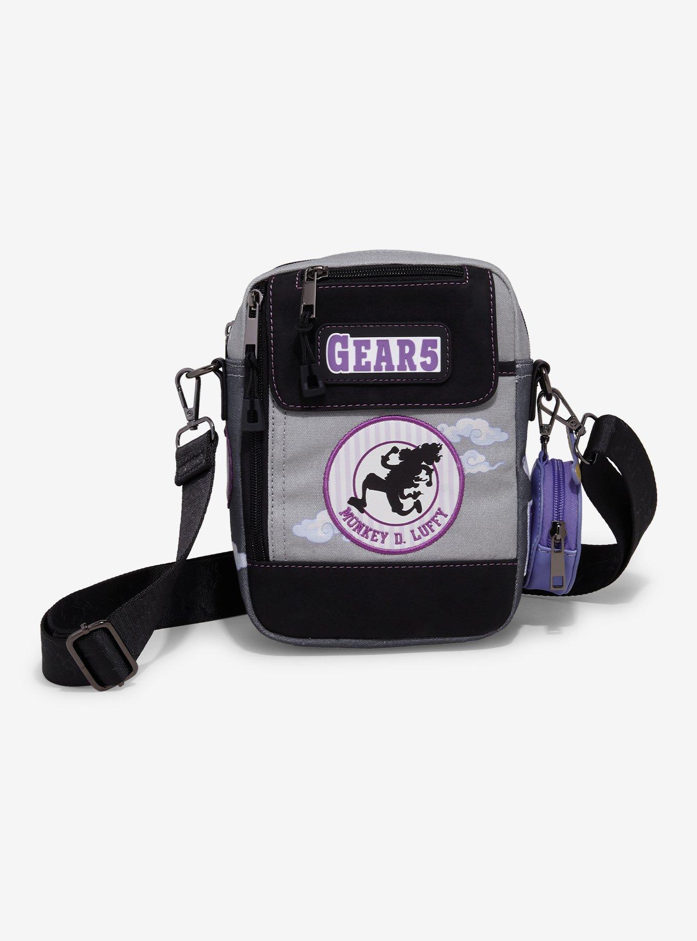 One Piece Monkey D. Luffy Gear 5 Crossbody Bag with Coin Purse - BoxLunch Exclusive, , hi-res