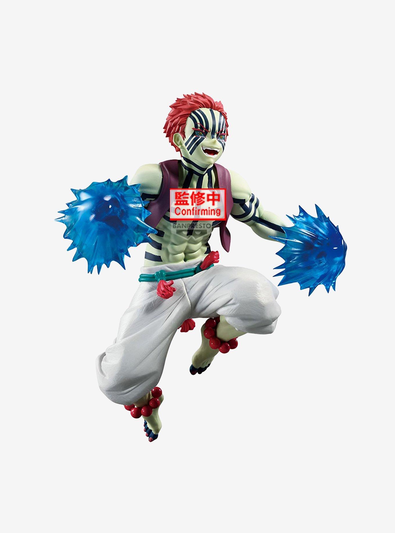Banpresto Demon Slayer: Kimetsu No Yaiba Vibration Stars Akaza Figure, , hi-res
