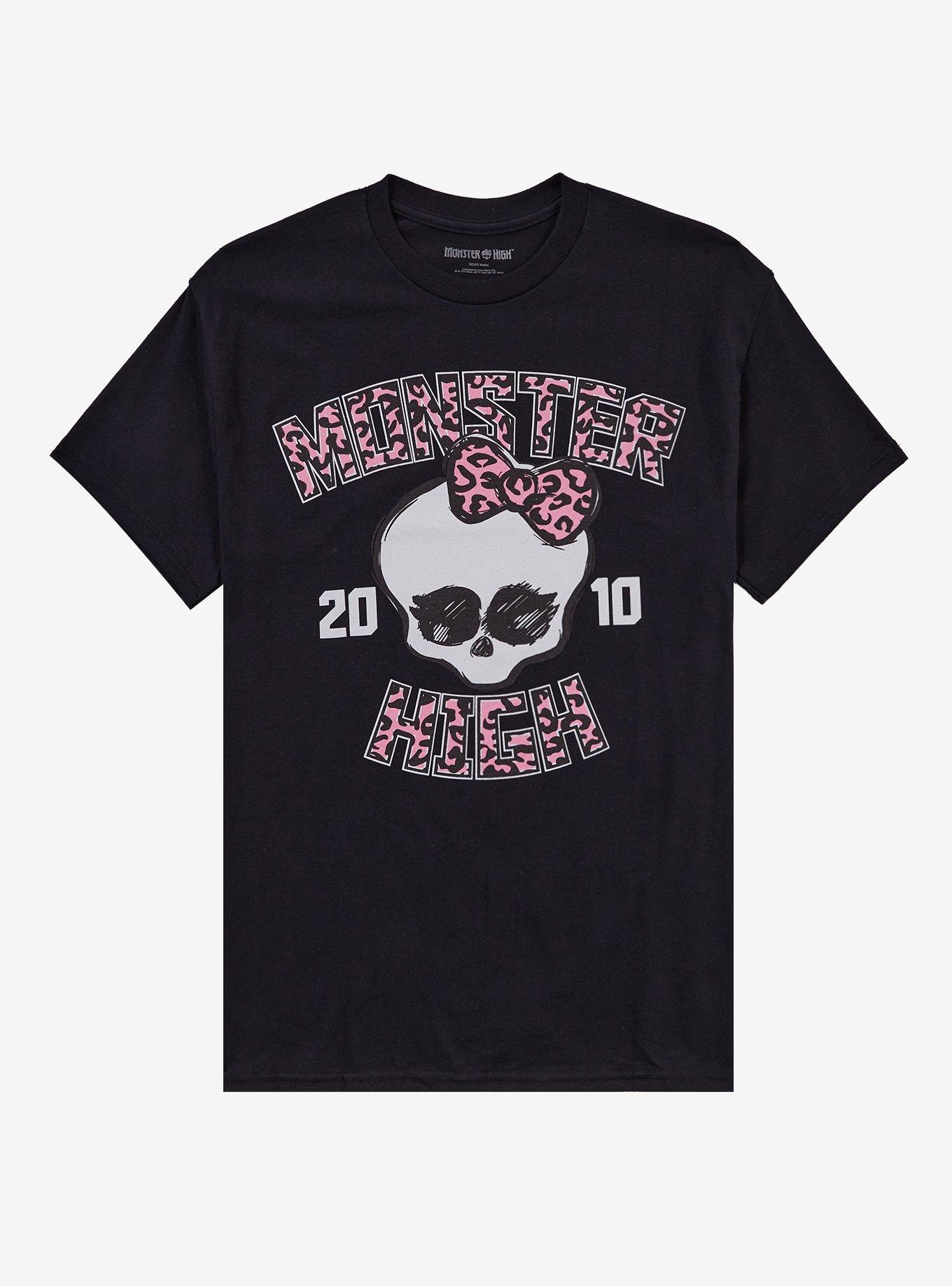 Monster High Leopard Logo Girls T-Shirt, , hi-res