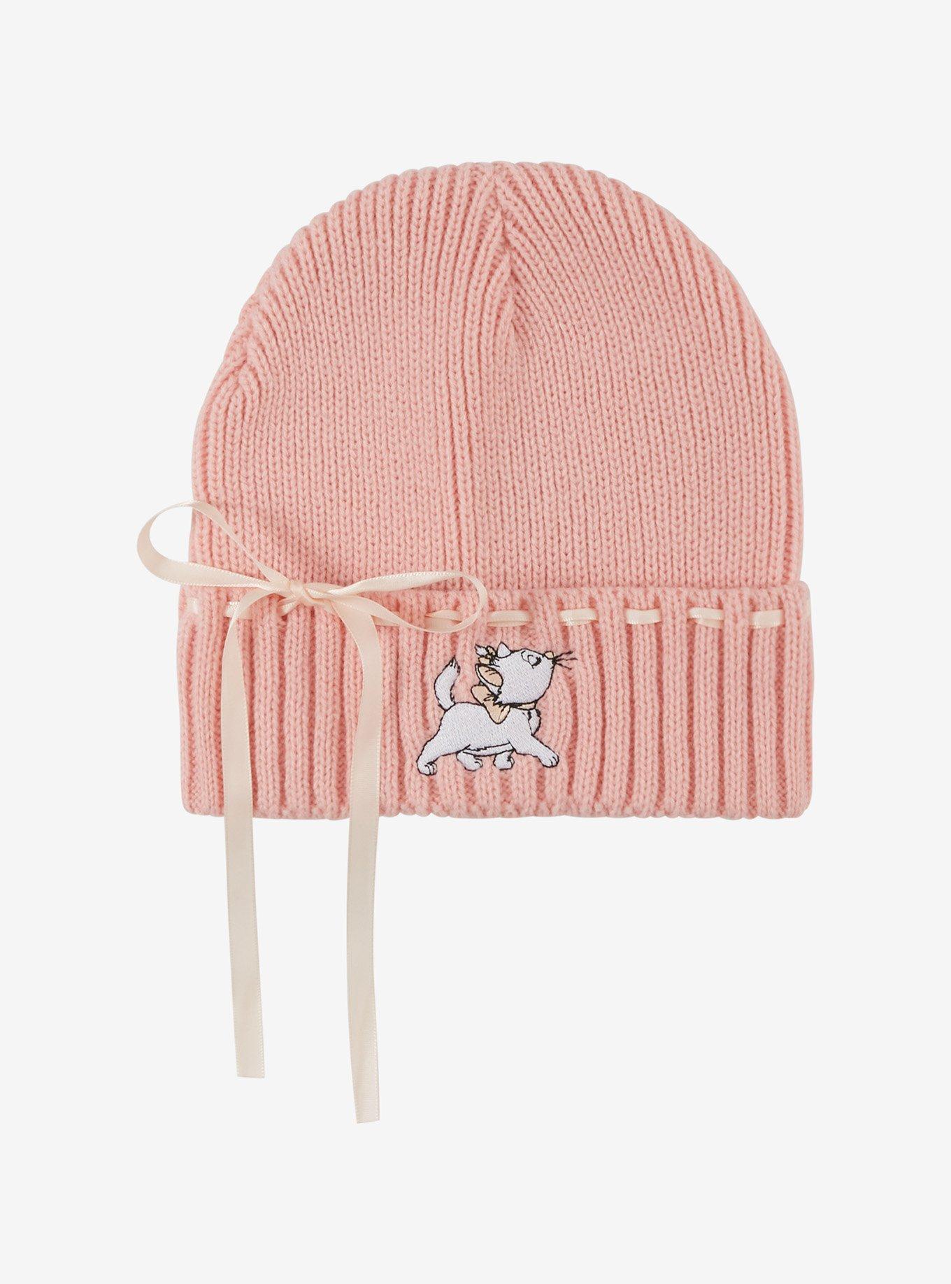 Disney The Aristocats Marie Ribbon Bow Beanie - BoxLunch 