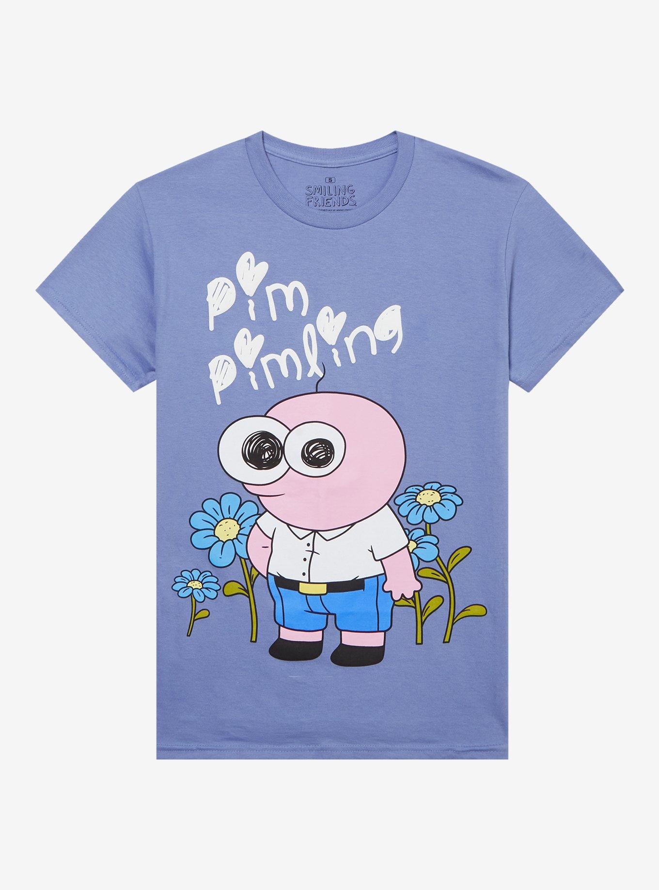 Smiling Friends Pim Pimling Puff Ink Girls T-Shirt, , hi-res