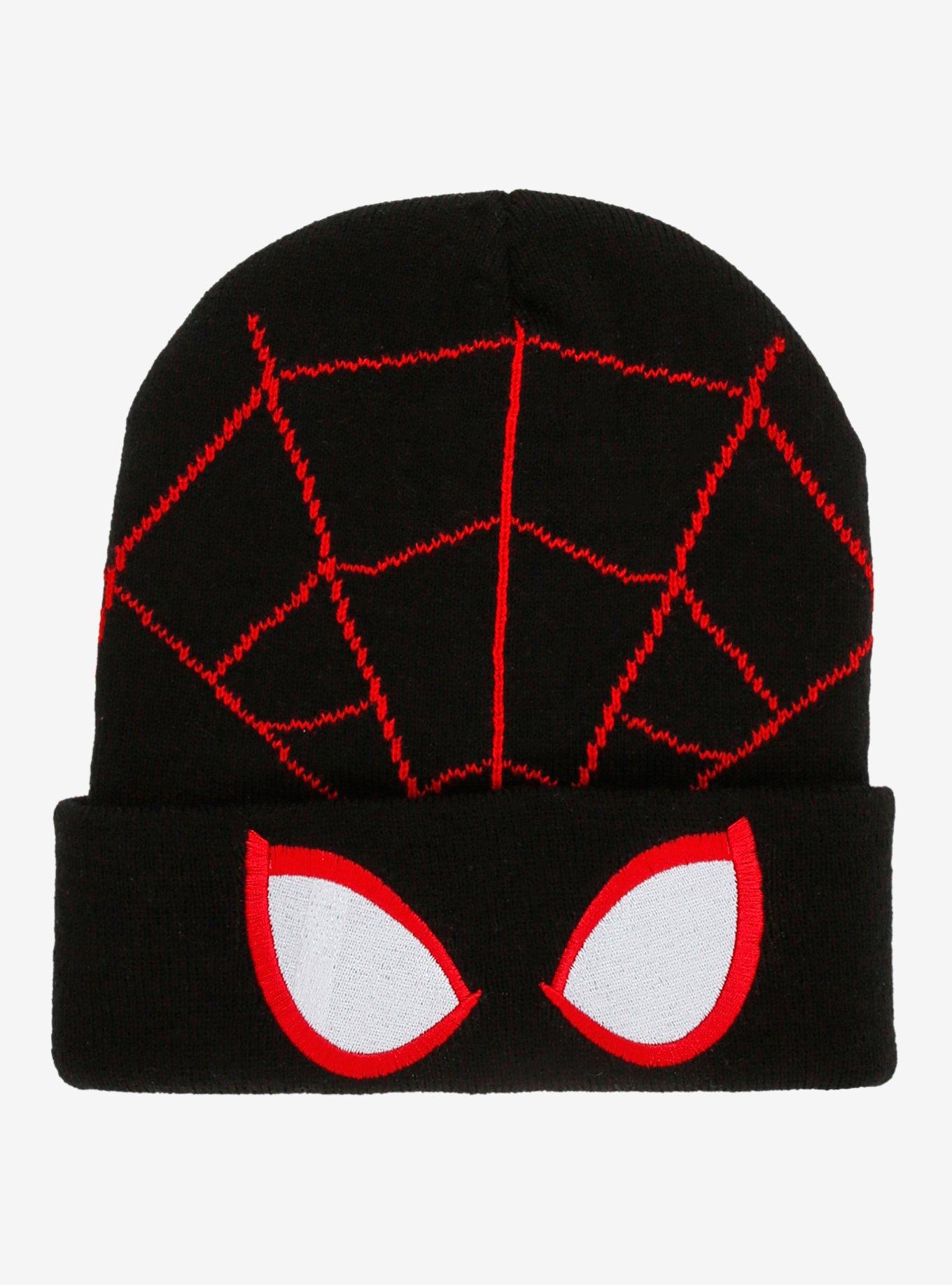 Marvel Spider-Man: Across the Spider-Verse Miles Morales Mask Beanie - BoxLunch Exclusive, , hi-res