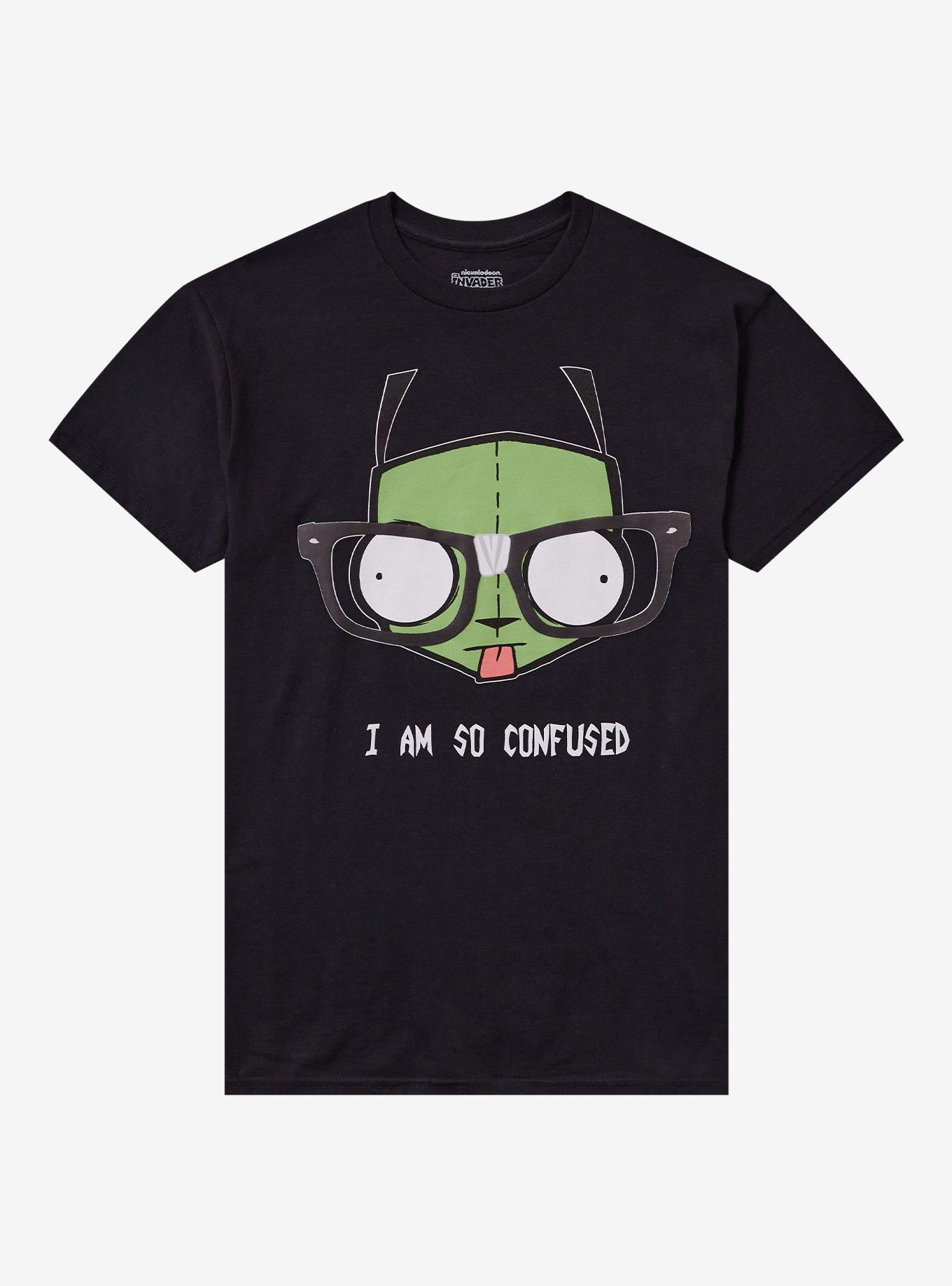Invader Zim GIR So Confused Girls T-Shirt