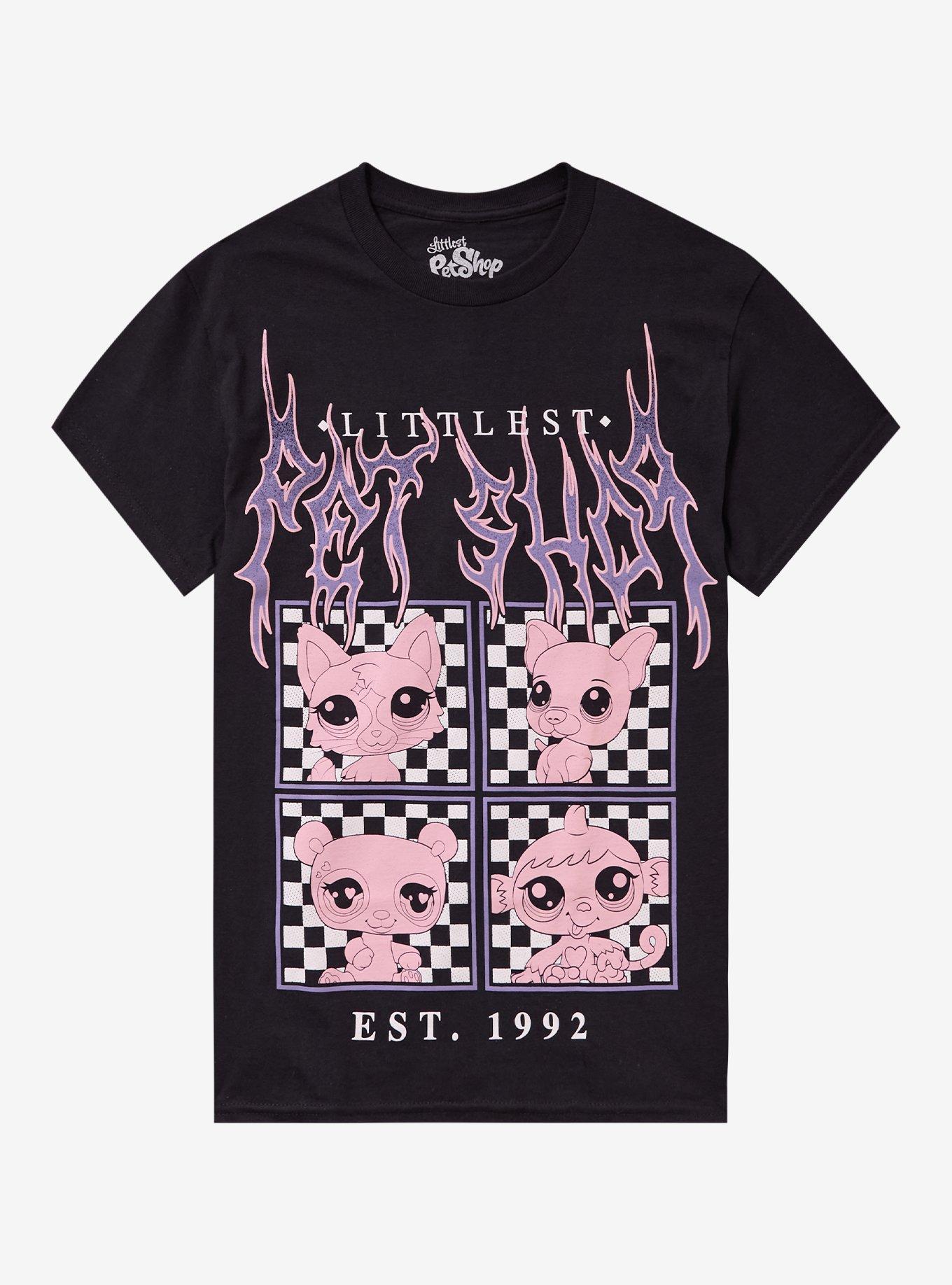 Littlest Pet Shop Grid Metal T-Shirt, , hi-res