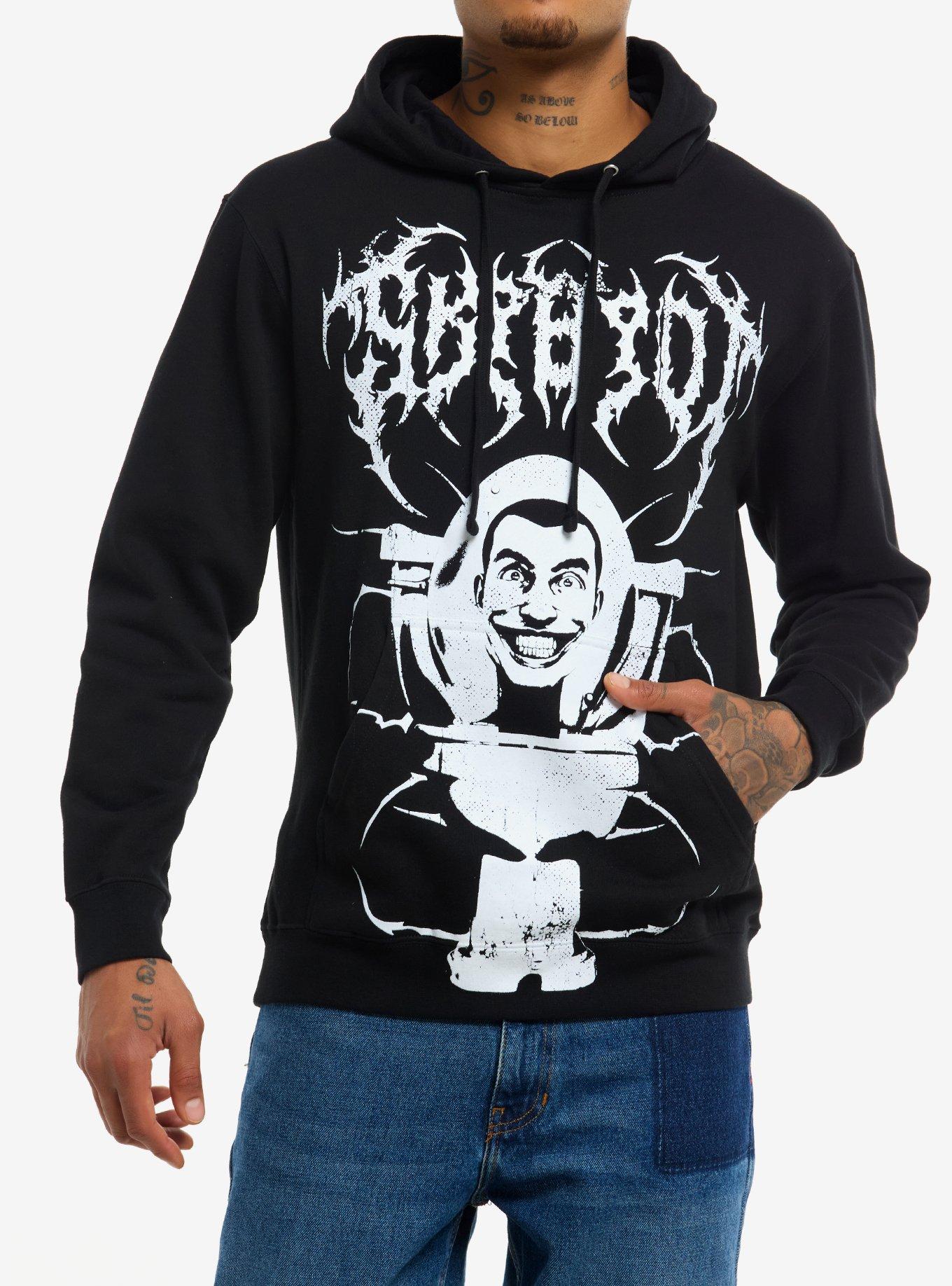Skibidi Toilet Metal Hoodie