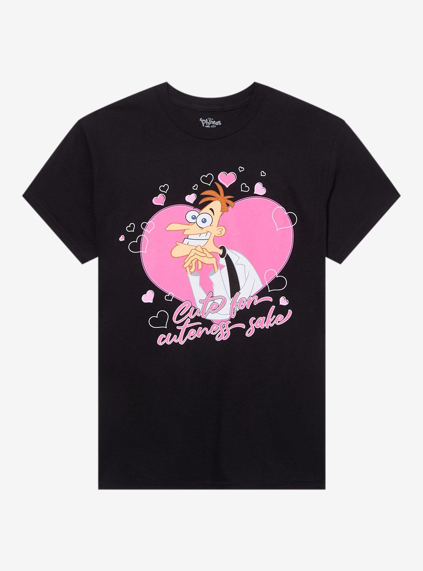 Disney Phineas And Ferb Doofenshmirtz Heart T-Shirt, , hi-res