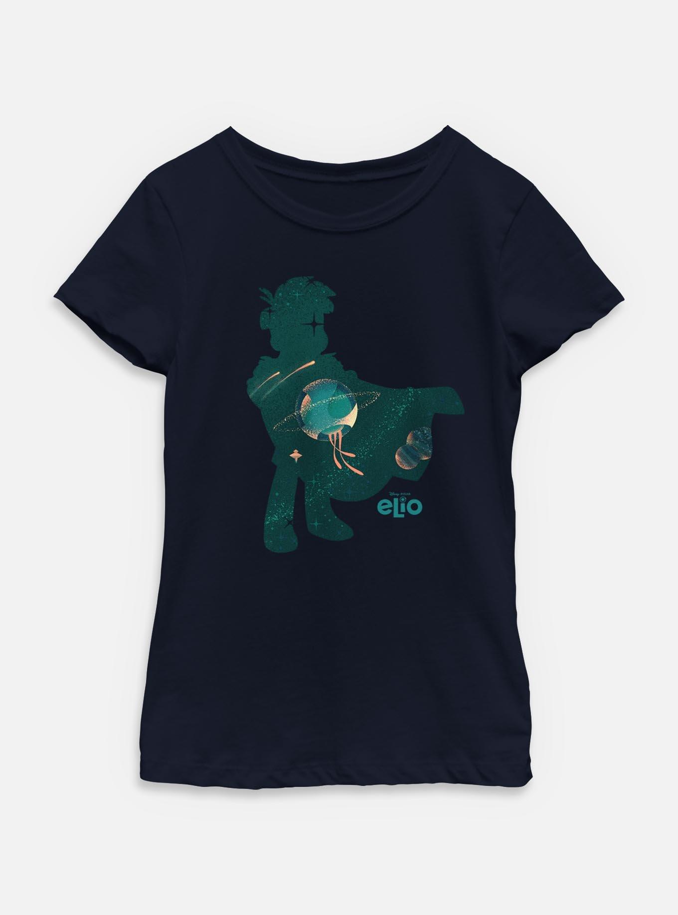 Disney Pixar Elio Silhouette Youth Girls T-Shirt, , hi-res