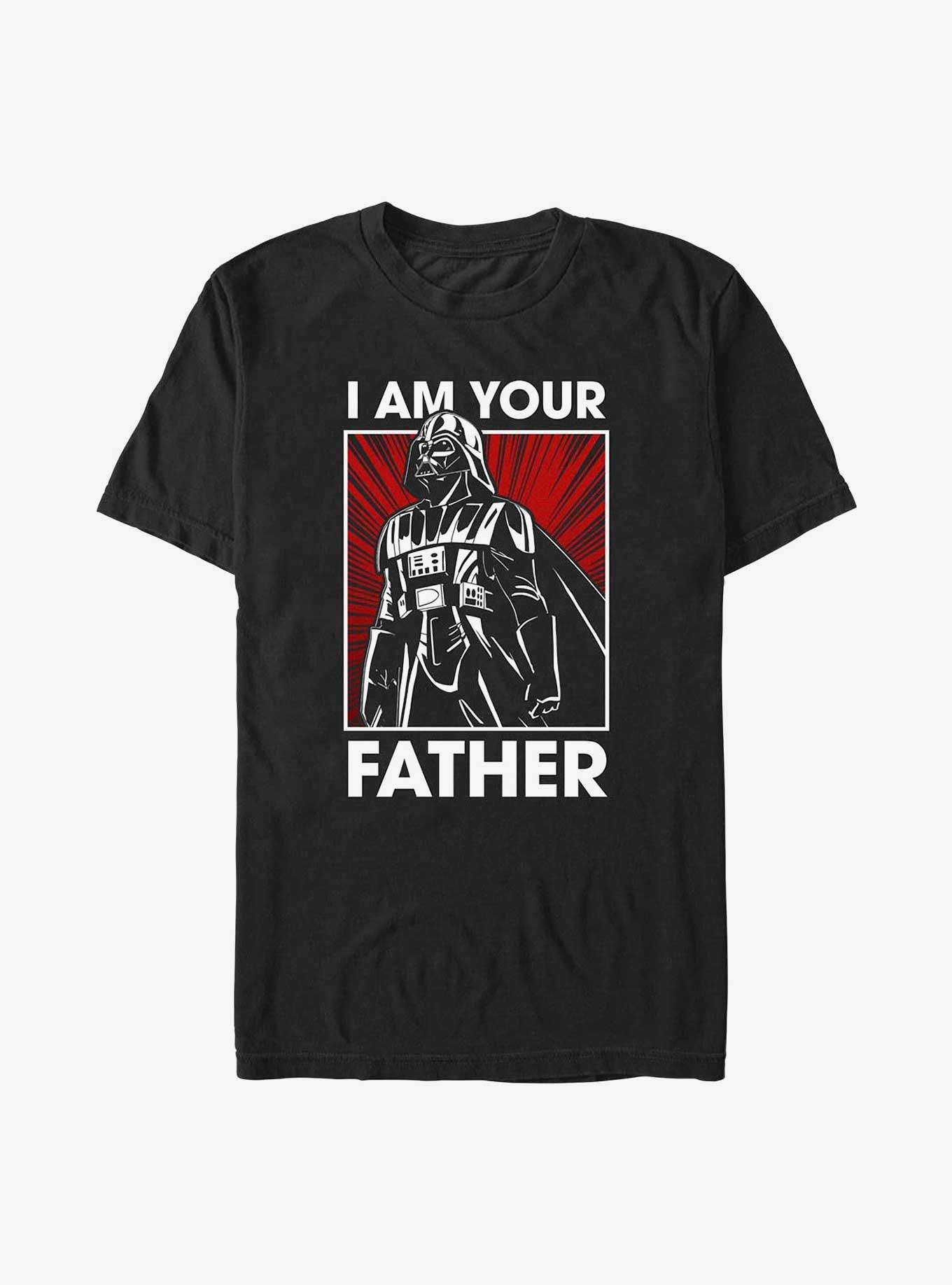 Star Wars Darth Vader I Am Father T-Shirt, BLACK, hi-res
