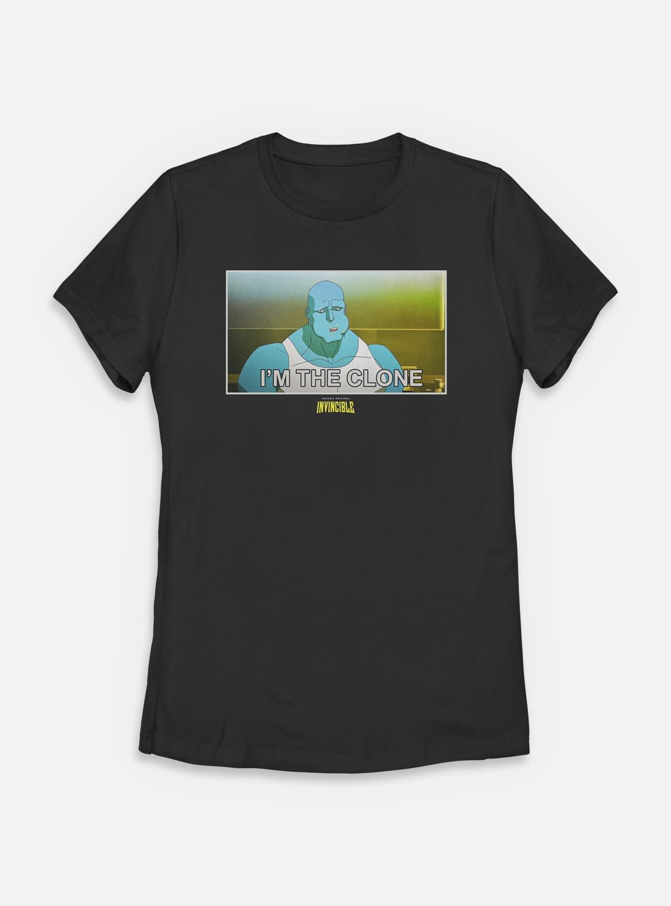 Invincible Mauler I'm The Clone Womens T-Shirt, BLACK, hi-res