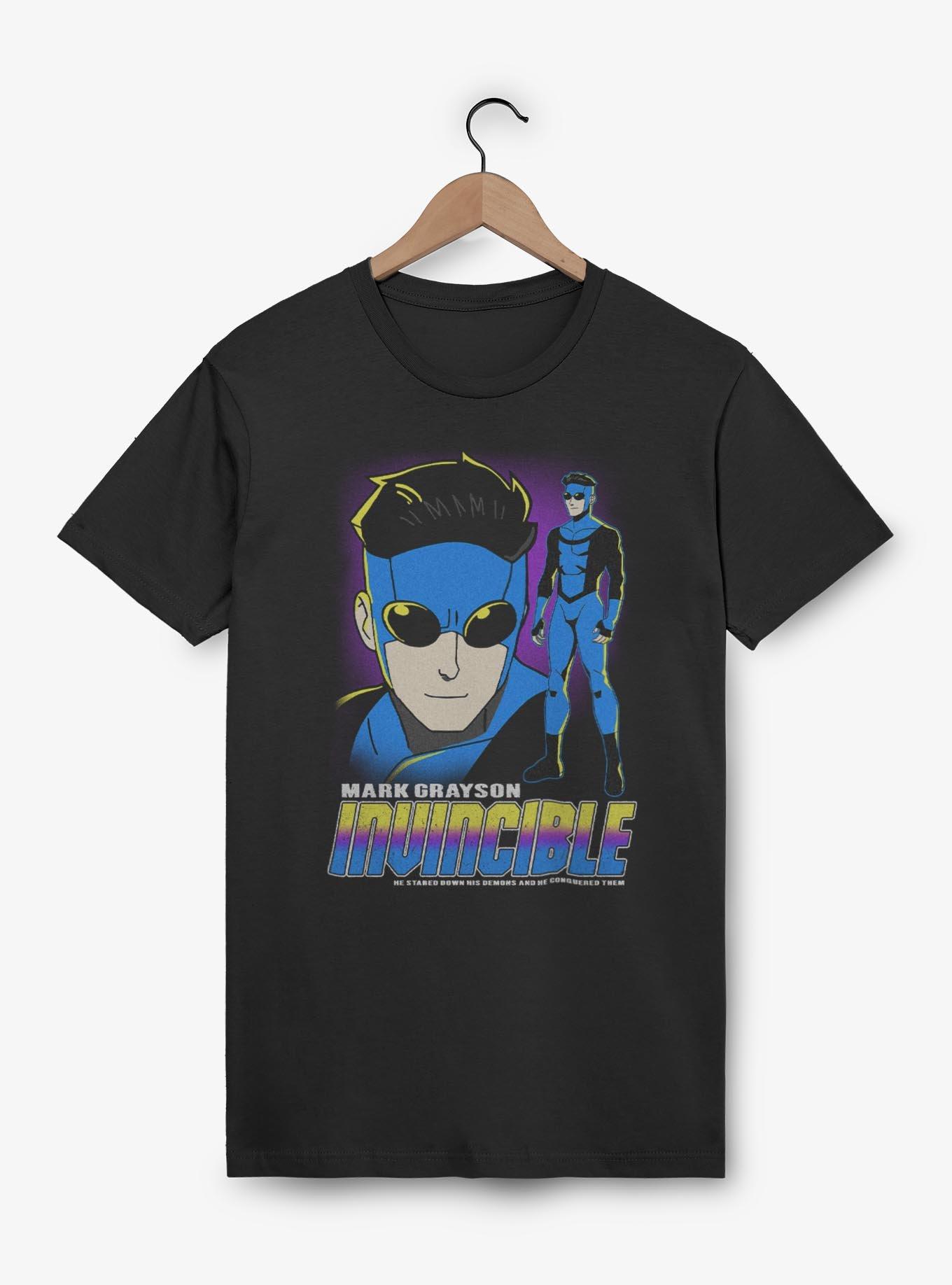 Invincible Mark Grayson Portrait T-Shirt, BLACK, hi-res