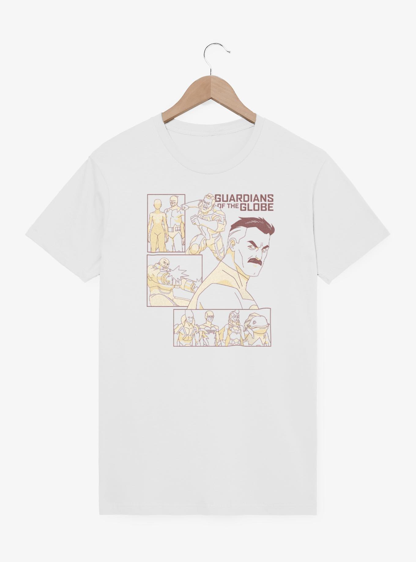 Invincible Original Guardians Of The Globe T-Shirt, WHITE, hi-res