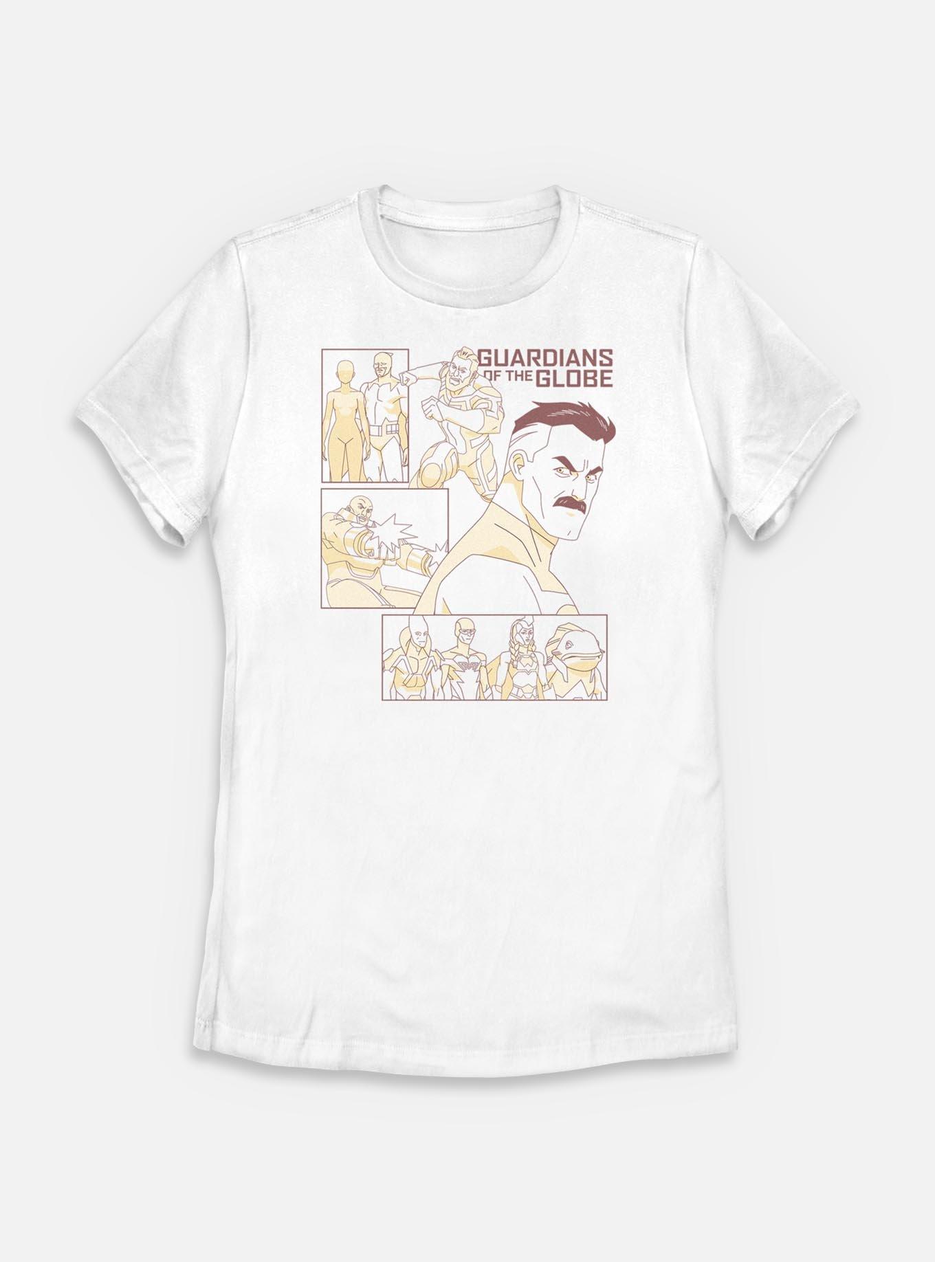 Invincible Original Guardians Of The Globe Womens T-Shirt, WHITE, hi-res