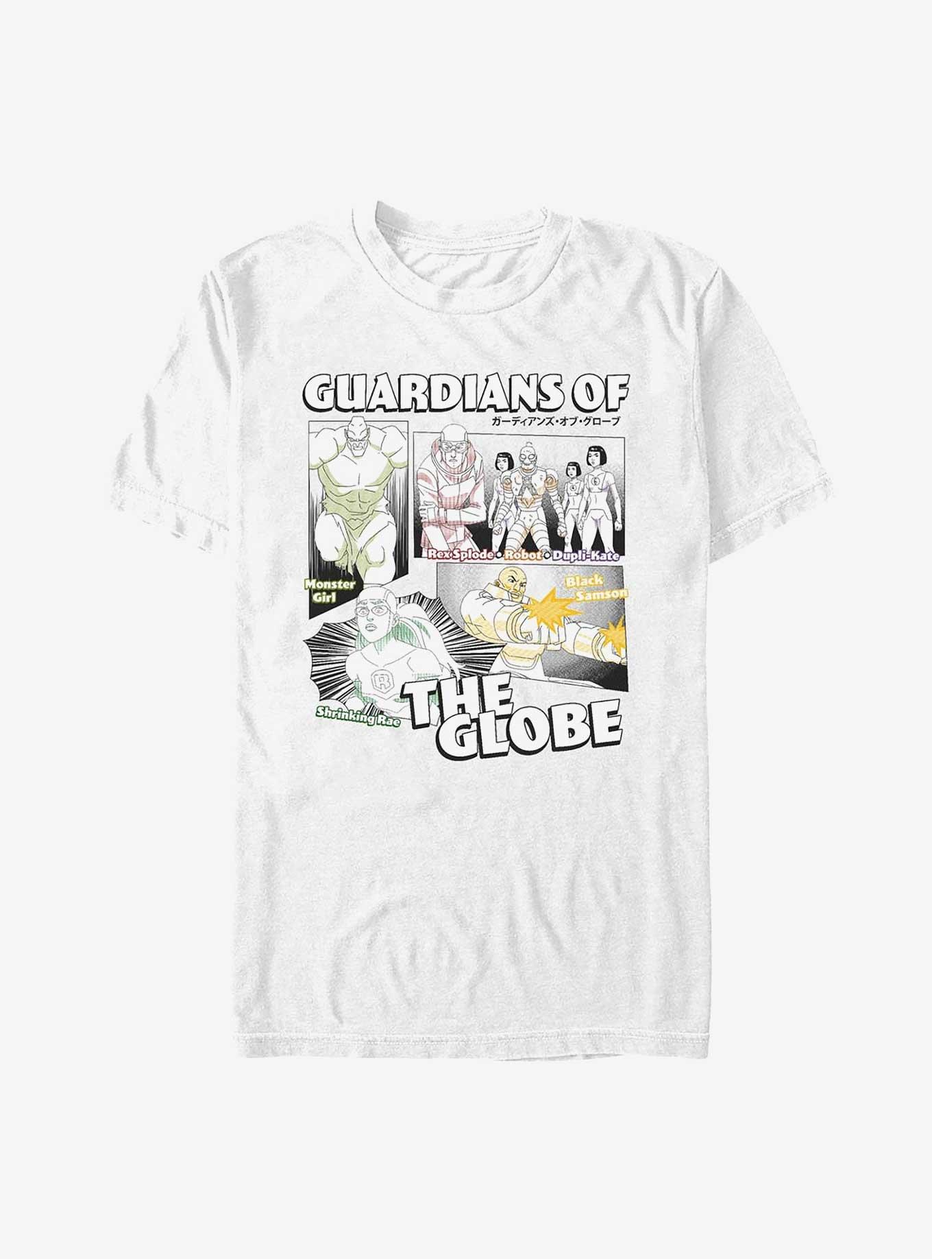 Invincible Manga Guardians T-Shirt, WHITE, hi-res