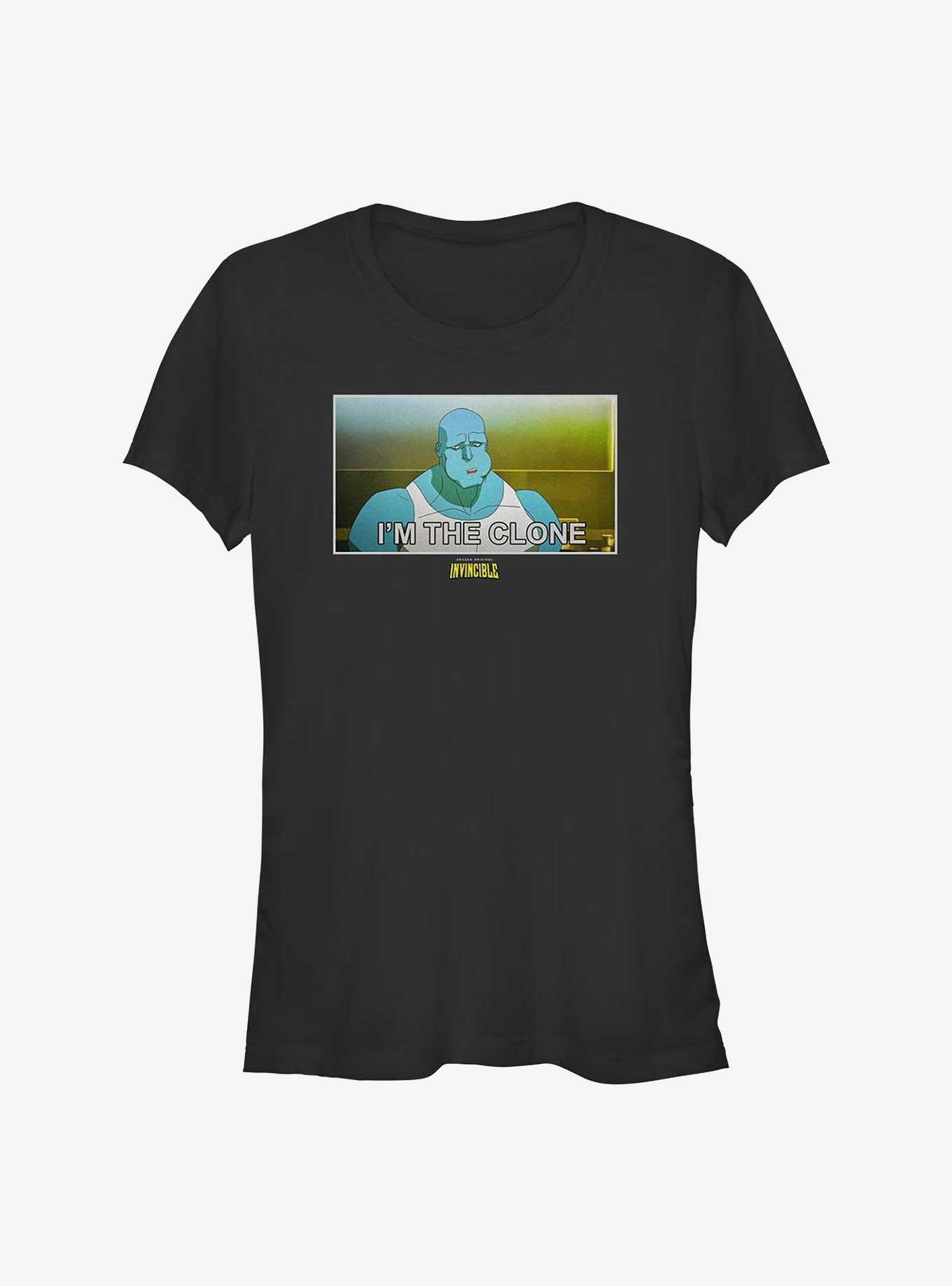 Invincible Mauler I'm The Clone Girls T-Shirt, BLACK, hi-res
