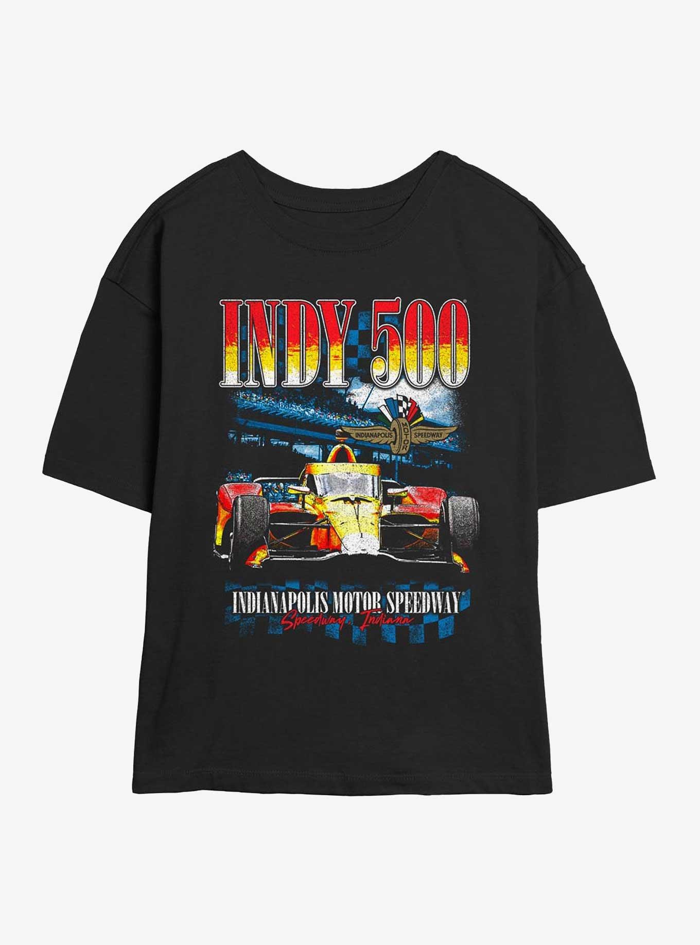 Indianapolis 500 Indy Crowd Girls Skimmer TShirt