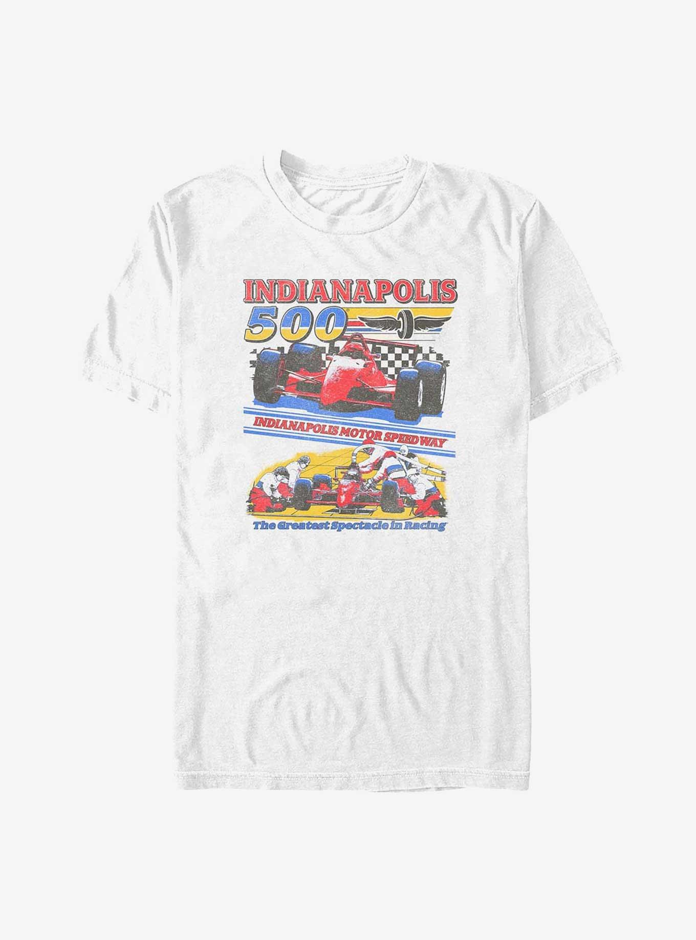 Indianapolis 500 Pit Stop T-Shirt, WHITE, hi-res