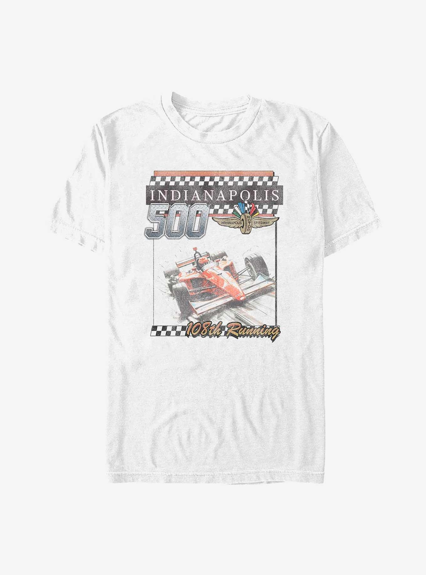 Indianapolis 500 108Th Running T-Shirt, WHITE, hi-res