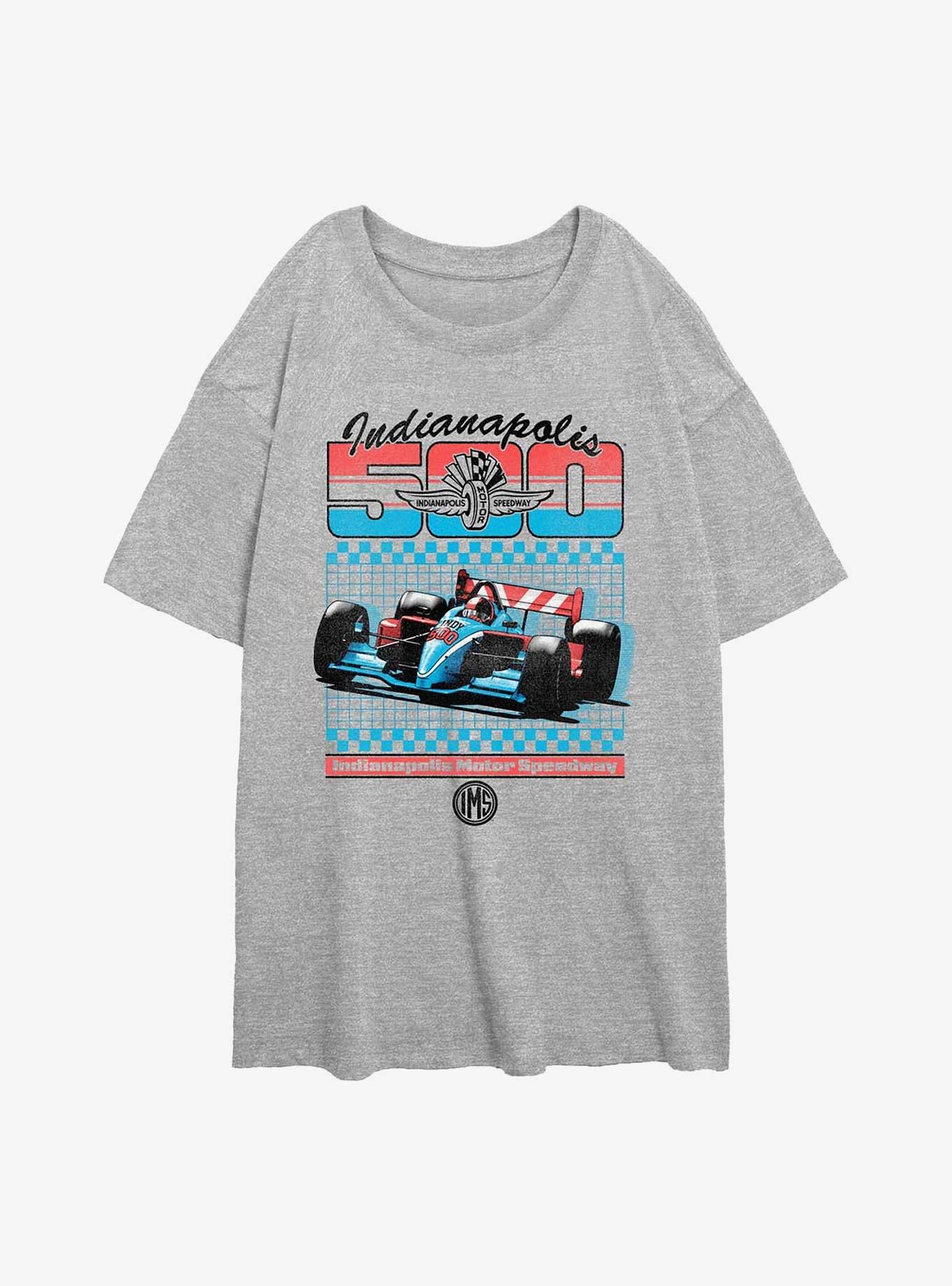 Indianapolis 500 Retro Sport Girls Oversized T-Shirt, , hi-res
