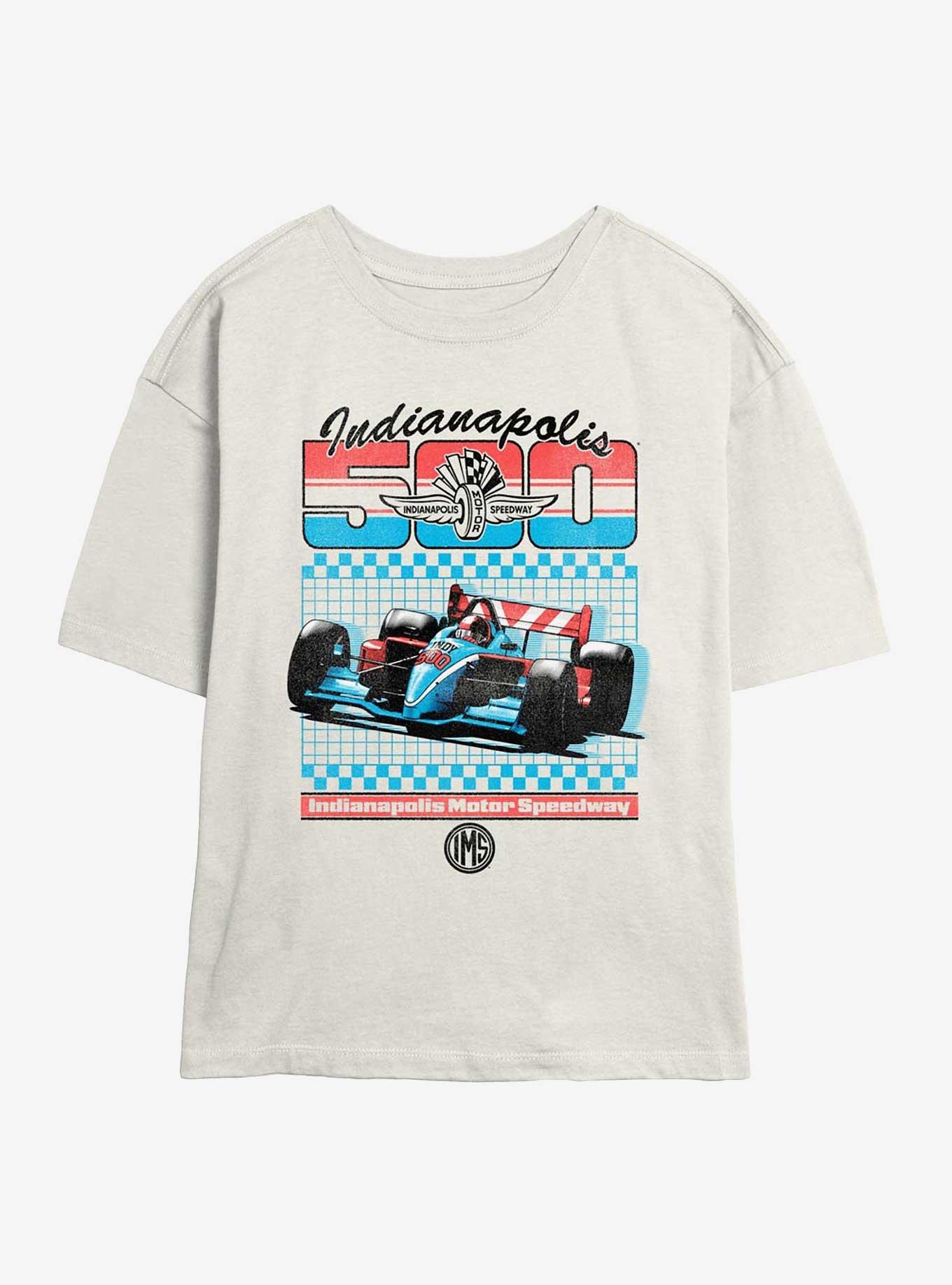 Indianapolis 500 Retro Sport Girls Skimmer T-Shirt, , hi-res